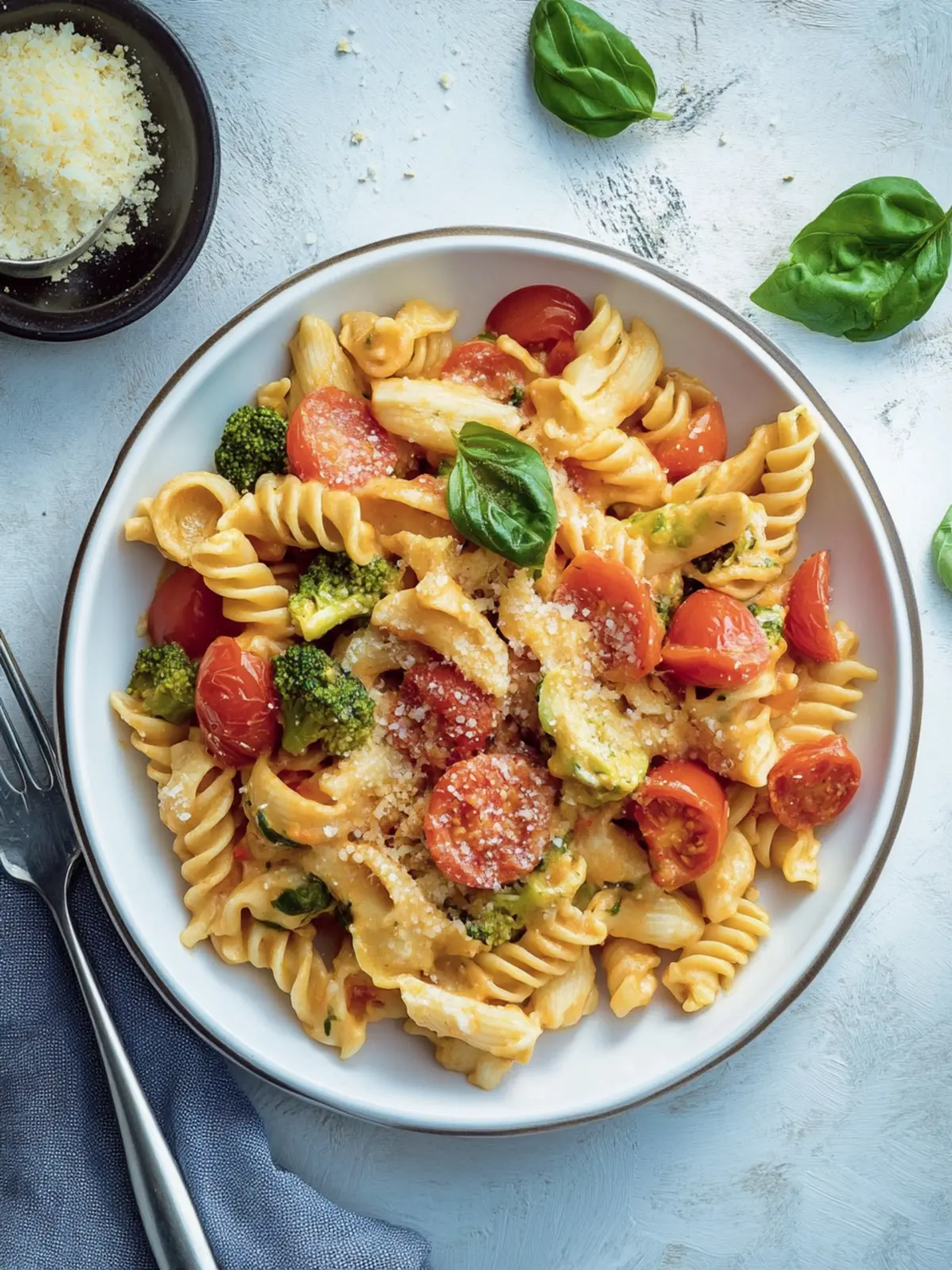 Brokkoli Nudelauflauf mit Tomaten-Käsesoße für die ganze Familie 5 Brokkoli Nudelauflauf mit einer Tomaten-Käsesoße