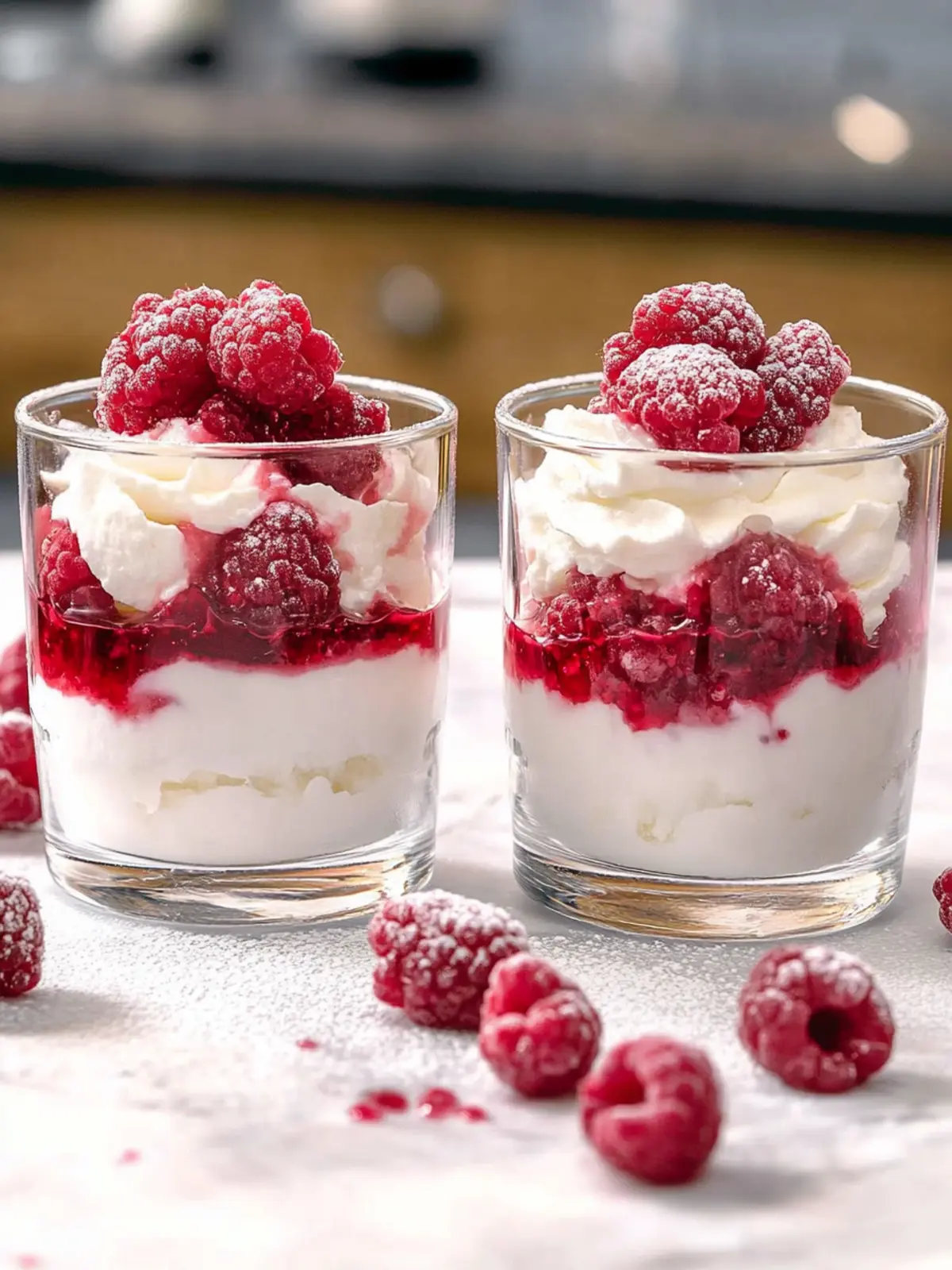 Mascarpone-Himbeer-Quark