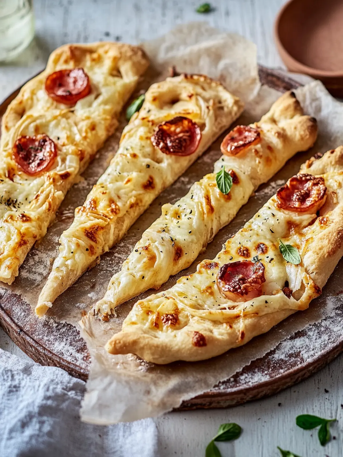 Blätterteig-Schinken-Käse Häppchen - Der perfekte Party Snack 3 Blätterteig-Schinken-Käse Häppchen