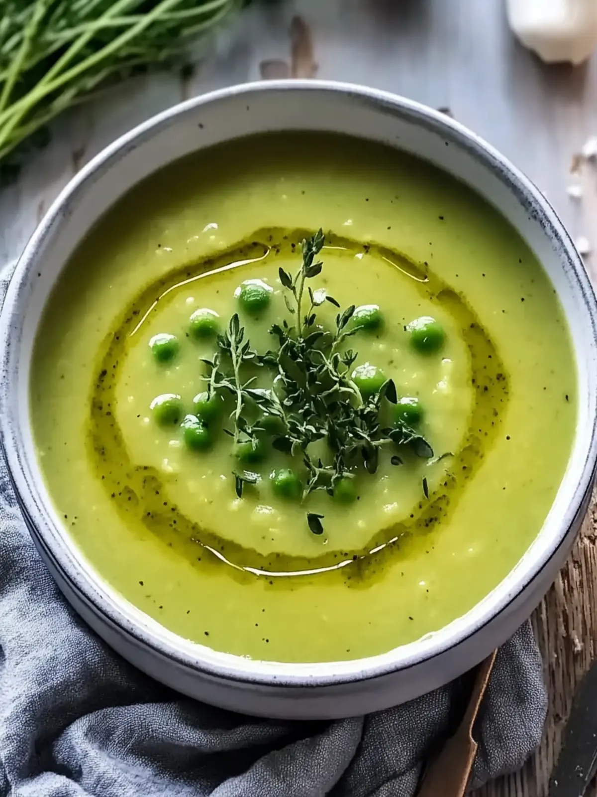 Leichte grüne Spargelsuppe – Frisch, gesund und cremig 4 Leichte grüne Spargelsuppe