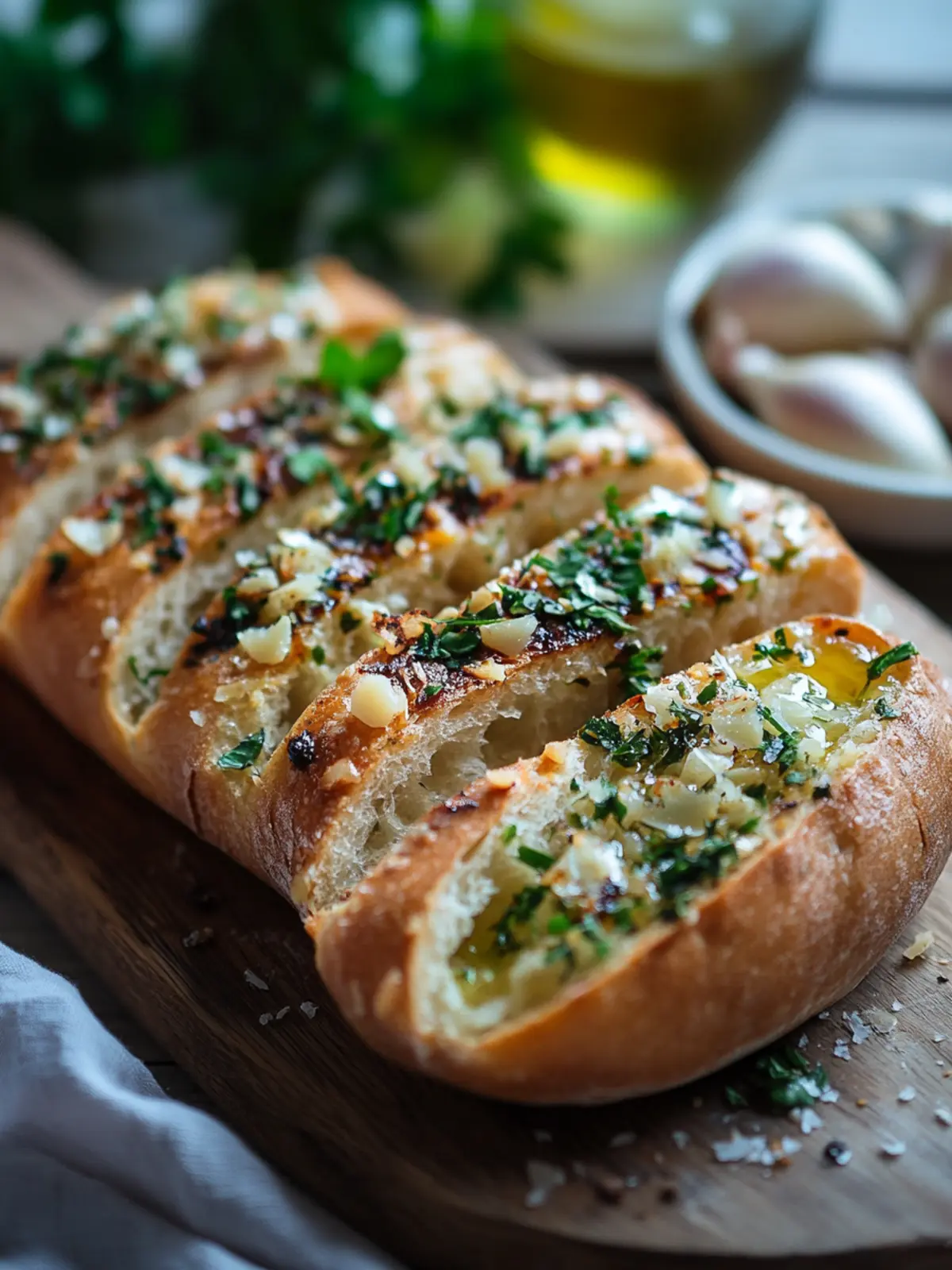 Knoblauch-Petersilien-Grillbrot: Einfach & Vegan genießen 3 Knoblauch-Petersilien-Grillbrot