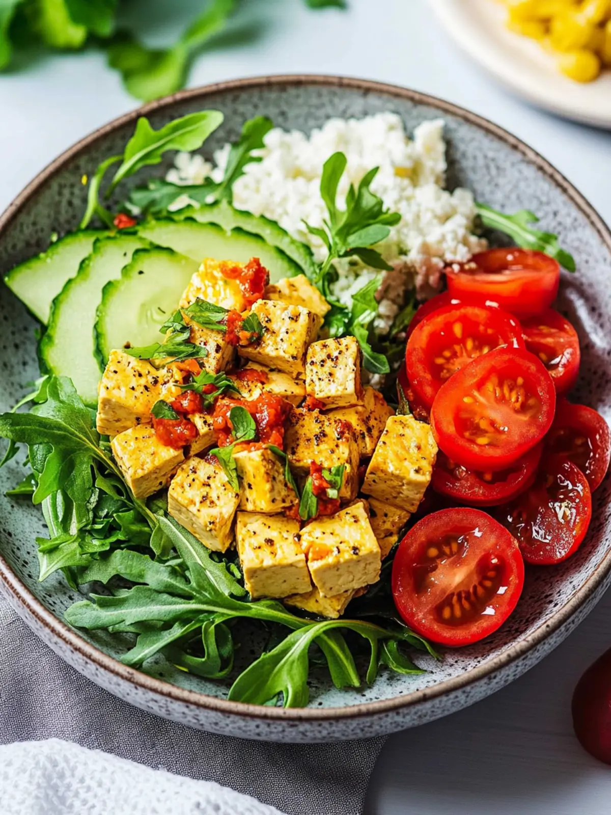 Veganes Rührei für Rührei aus Tofu