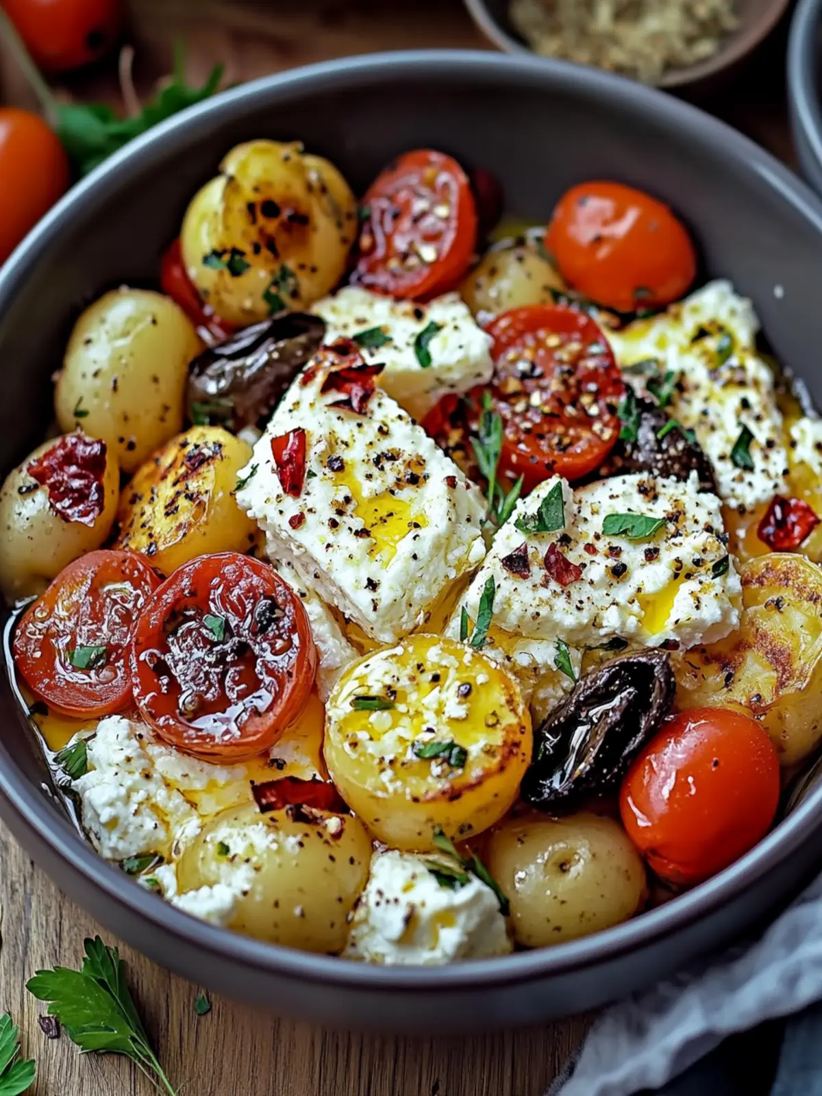 Köstliches Feta Kartoffeln Ofengemüse – Einfach gesund genießen 5 Köstliches Feta Kartoffeln Ofengemüse