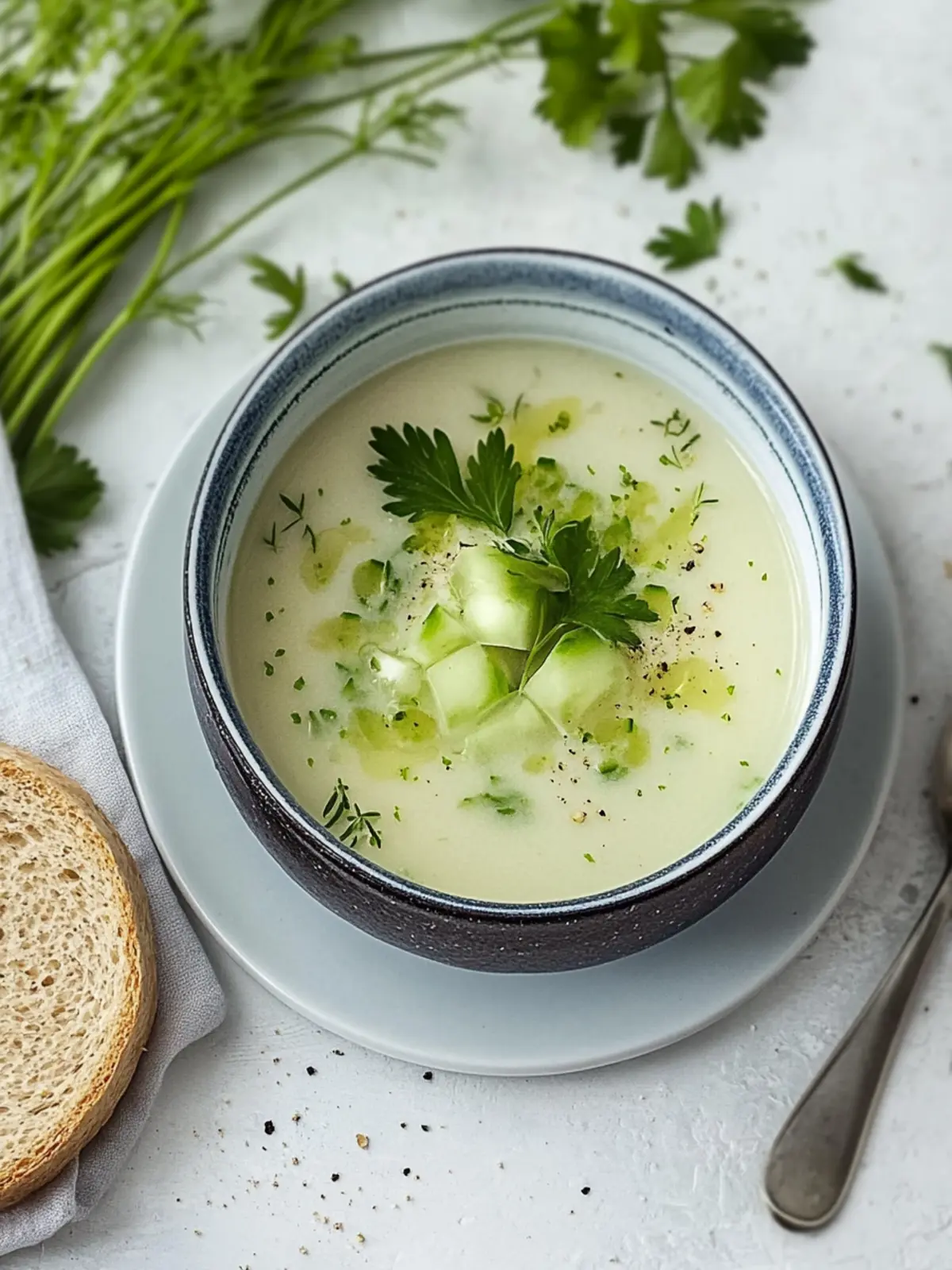 Omas Stangensellerie-Suppe