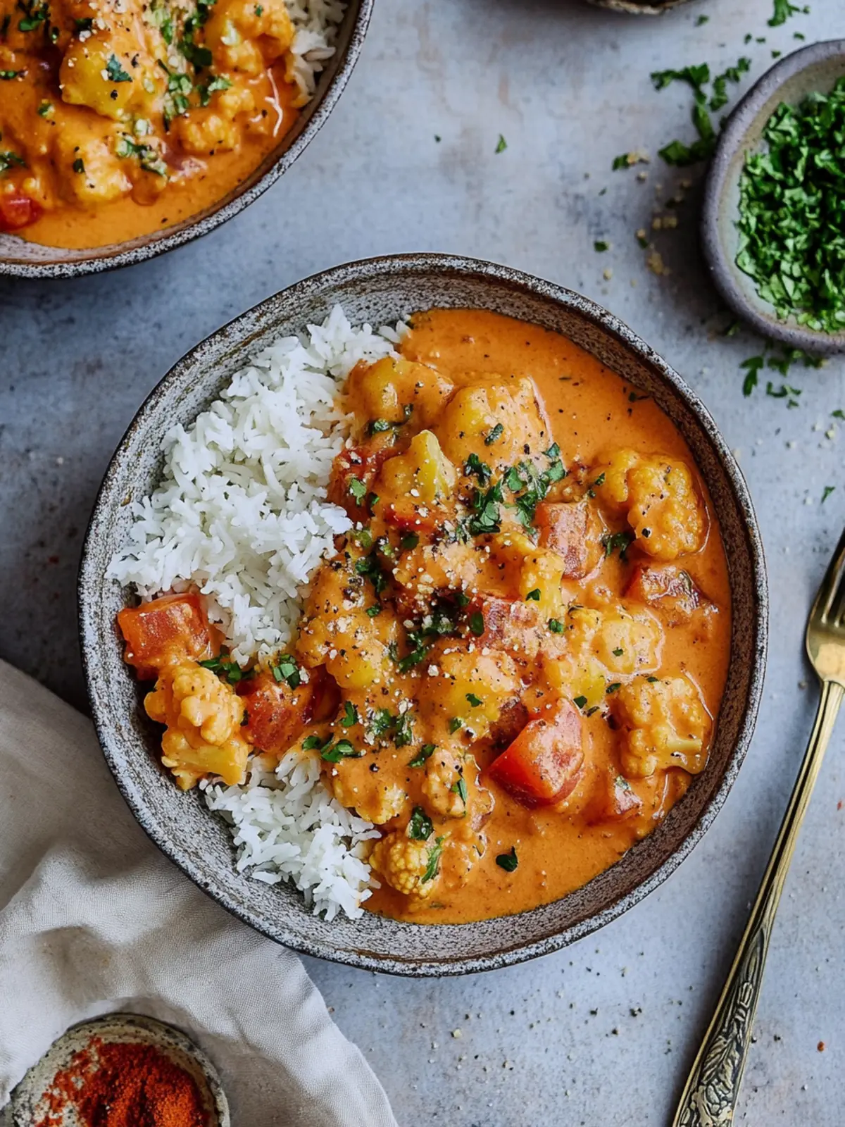 Blumenkohl Curry aus dem Backofen – Gesund, schnell & lecker 2 Blumenkohl Curry aus dem Backofen