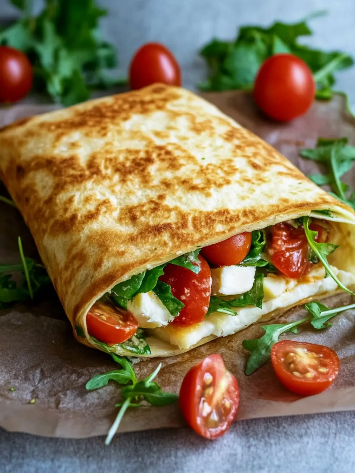Hüttenkäse-Wrap – allerbestes Rezept für proteinreiche Snacks 3 Hüttenkäse-Wrap – allerbestes Rezept