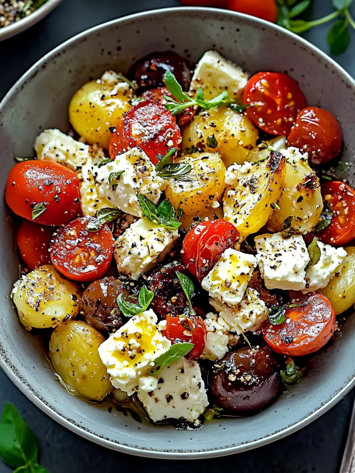 Köstliches Feta Kartoffeln Ofengemüse – Einfach gesund genießen 4 Köstliches Feta Kartoffeln Ofengemüse