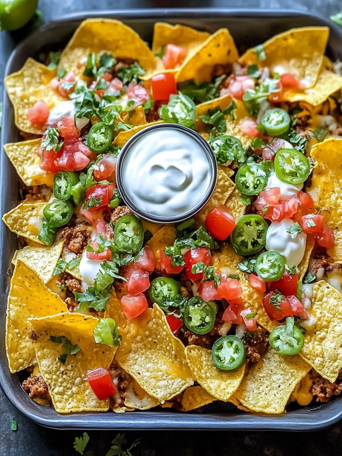Blechpfannen-Nachos: Schnelle, köstliche Vielfalt für Zuhause 4 Blechpfannen-Nachos