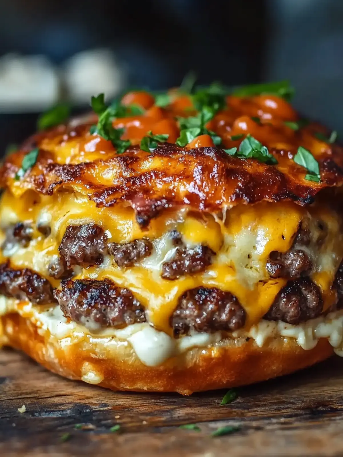 Köstlicher Cheeseburger-Auflauf für dein Familienessen 3 Cheeseburger-Auflauf