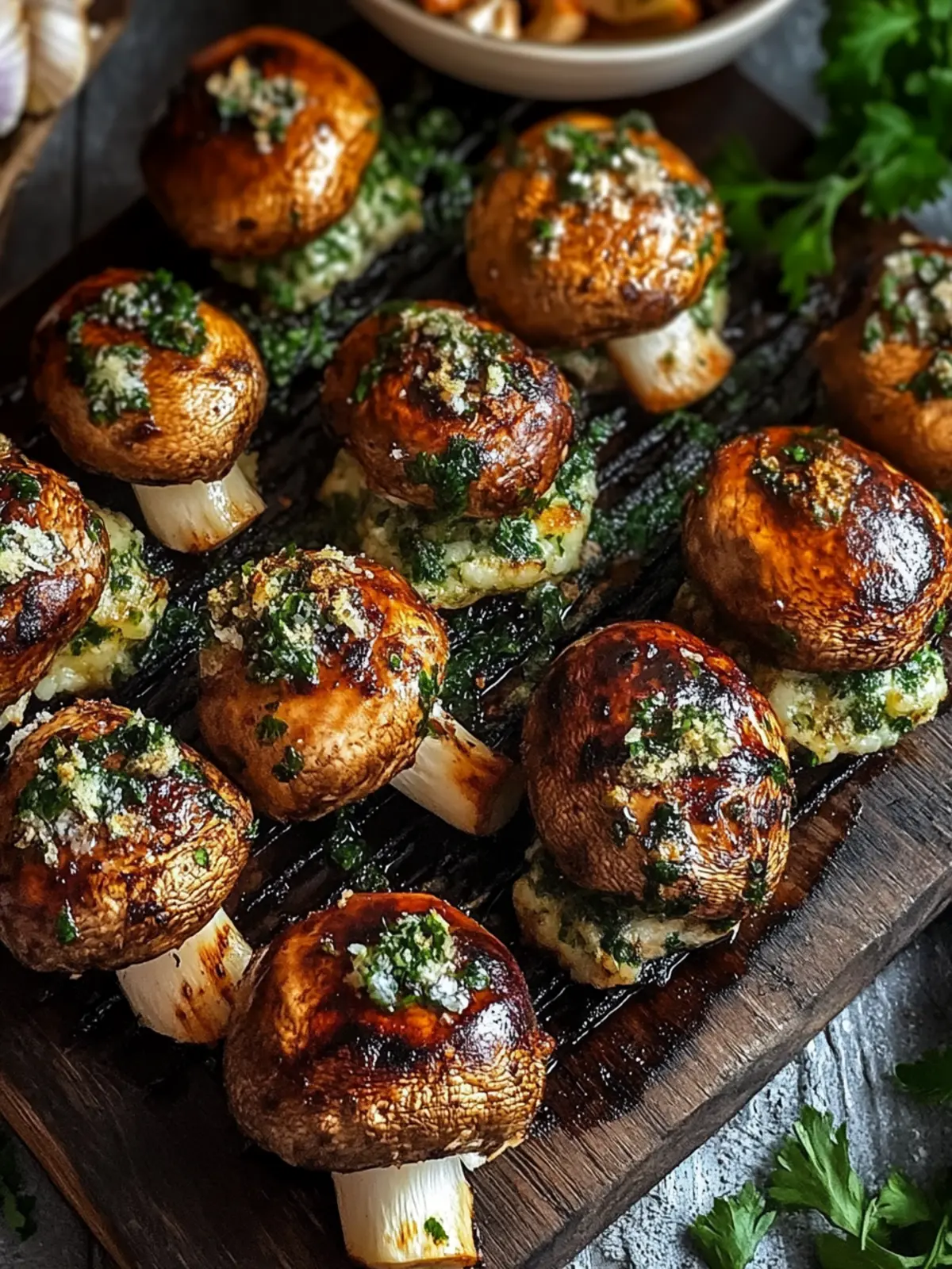 Gefüllte Champignons vom Grill: Ein kreatives Grillvergnügen 5 Gefüllte Champignons vom Grill