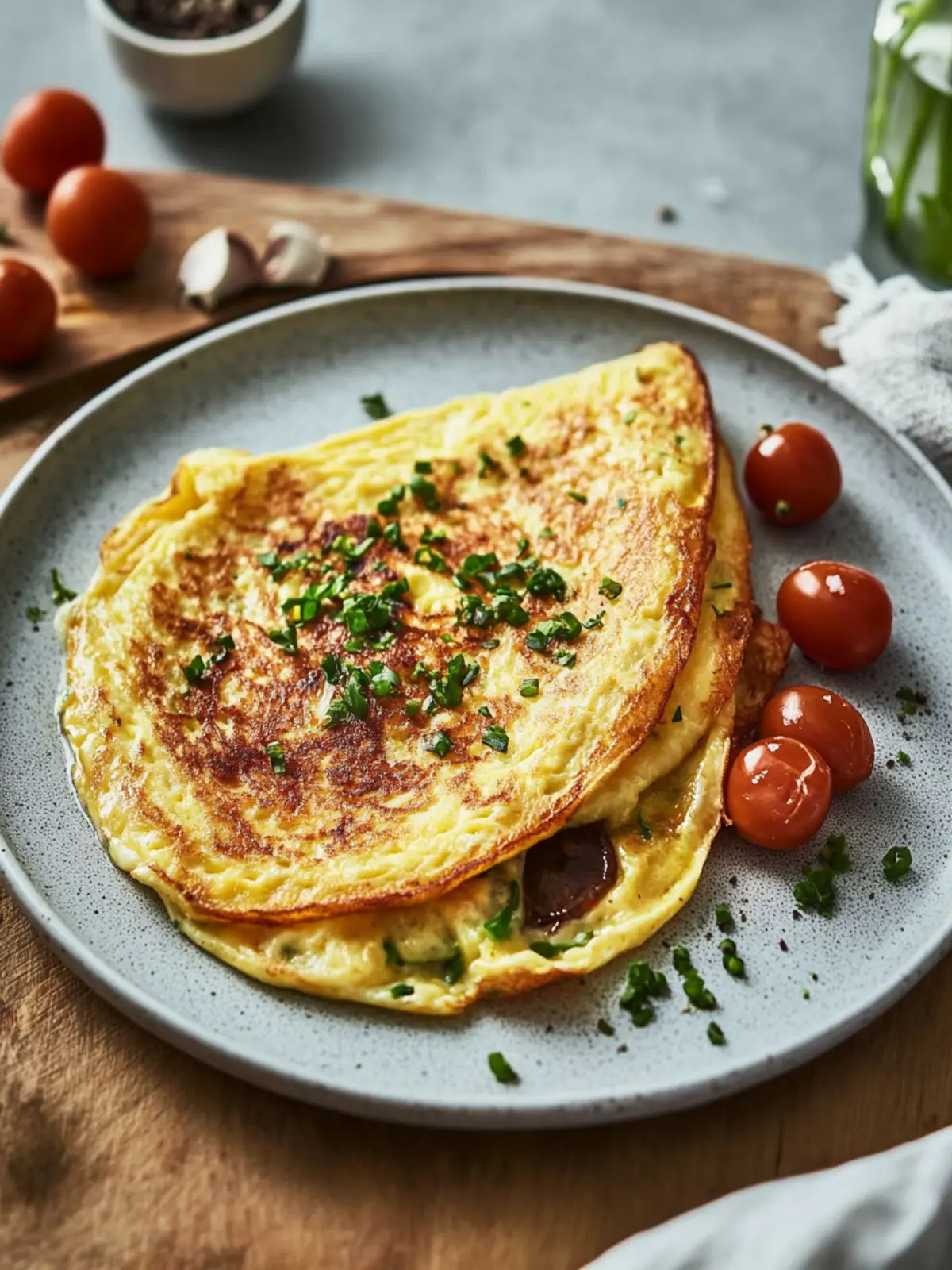 Omelett mit Pilzen: In nur 20 Minuten zum Genuss! 2 Omelett mit Pilzen