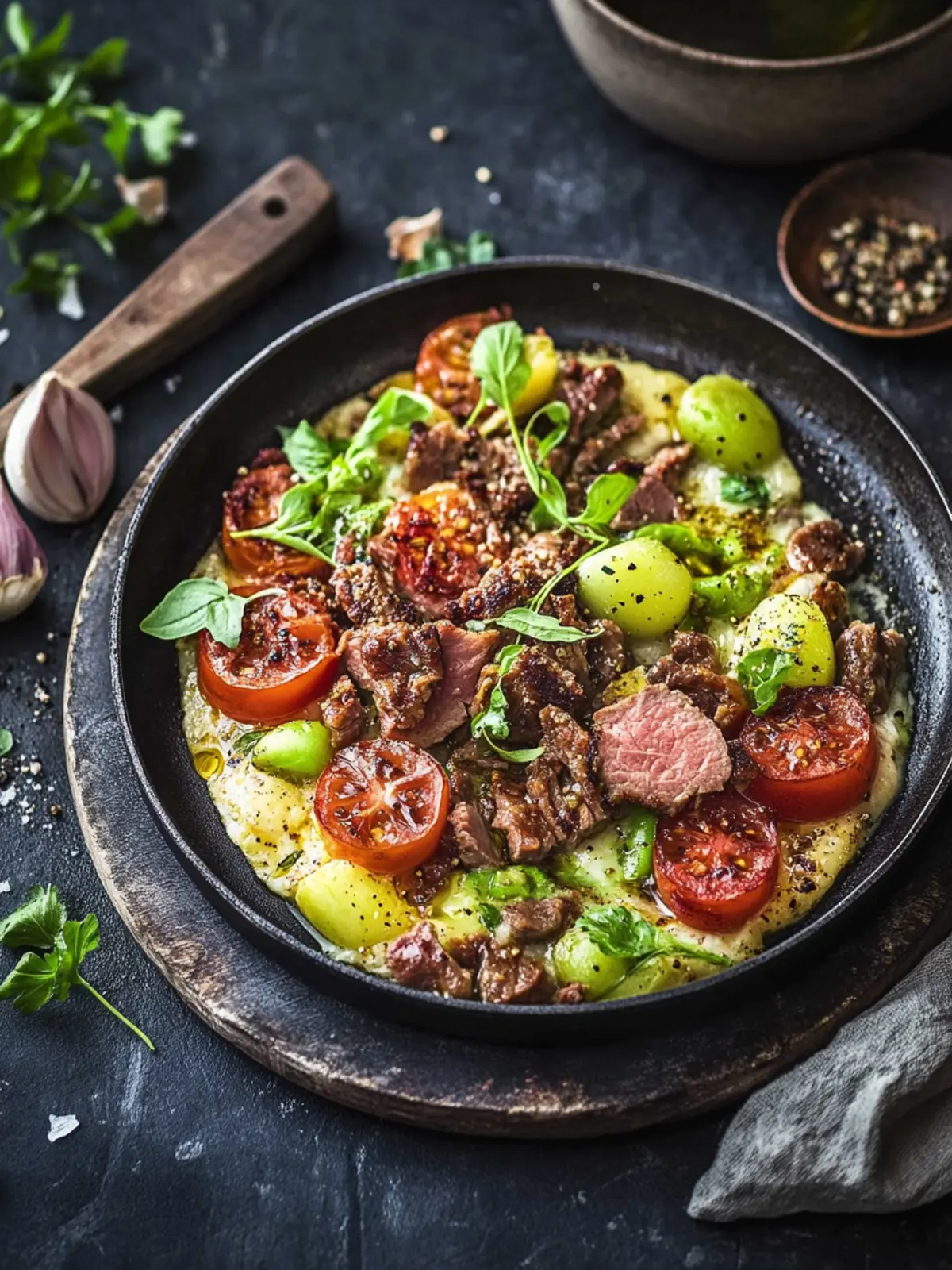 Schnelle Hackfleisch-Lauch-Pfanne: Cremiger Genuss für die Familie 3 Hackfleisch-Lauch-Pfanne