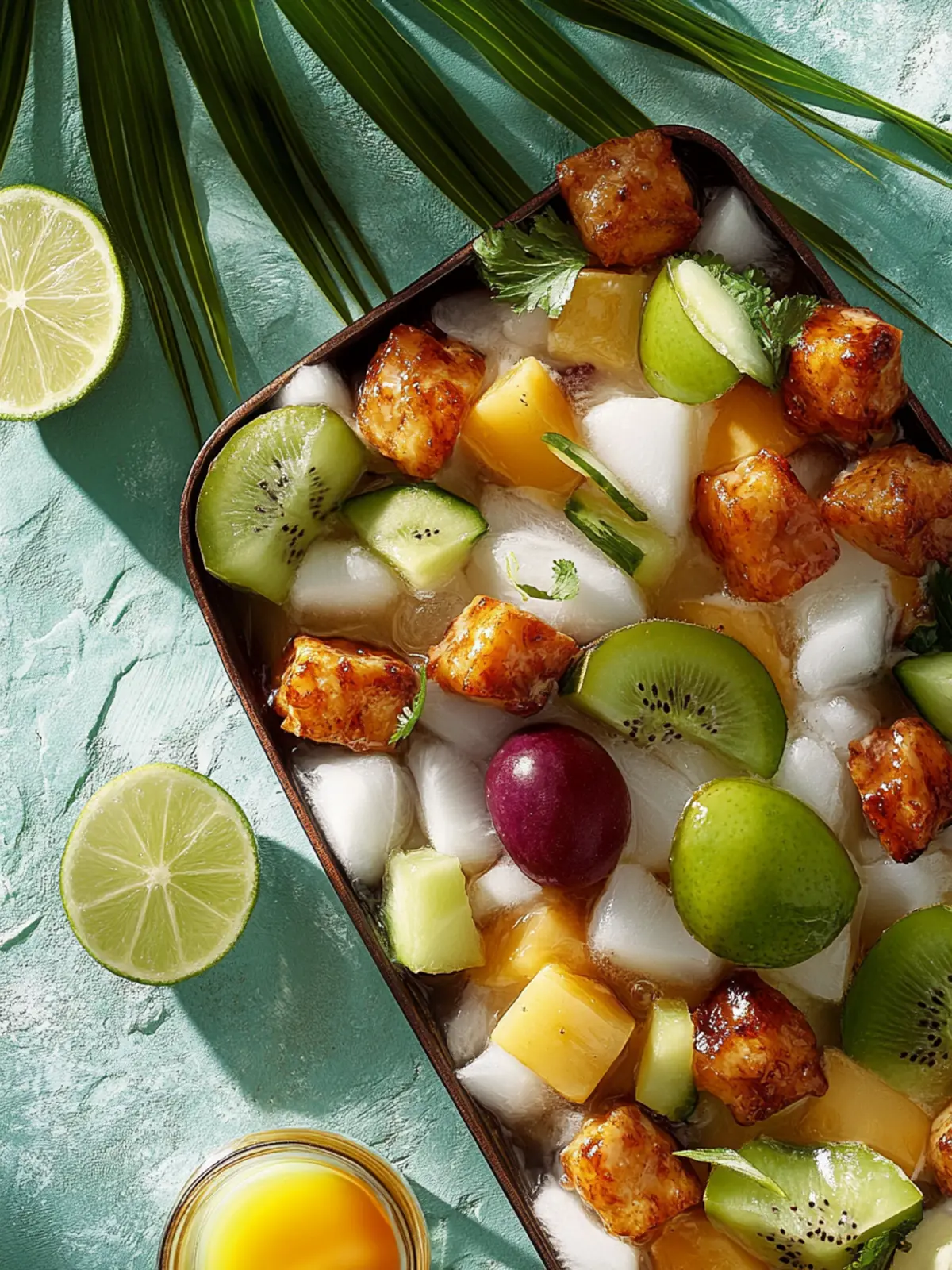 Hawaiian Hähnchen Blechpfanne: Süß, herzhaft und einfach lecker 3 Hawaiian Hähnchen Blechpfanne