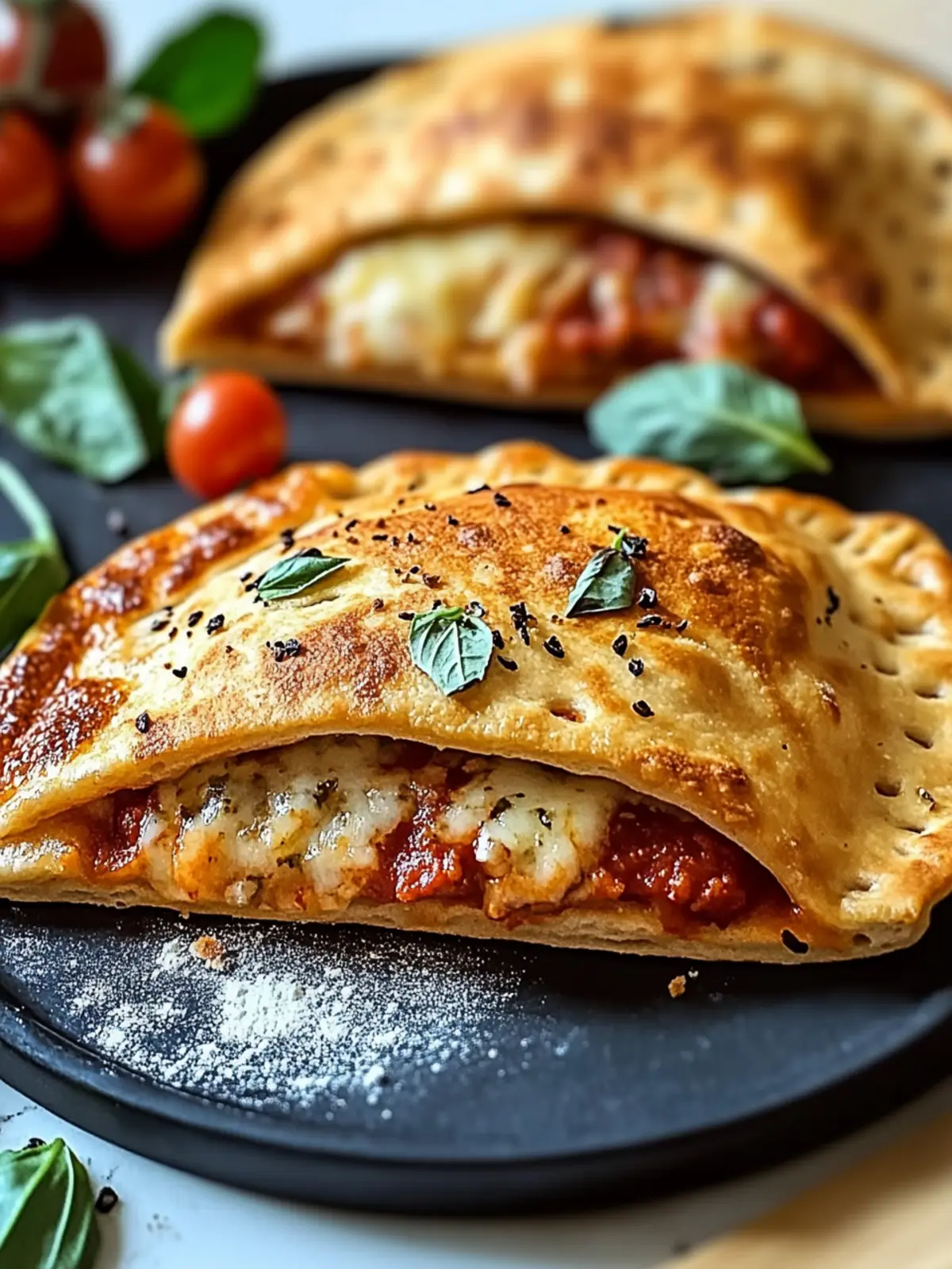 Knusprige Calzone aus der Heißluftfritteuse für schnelle Freude 3 Knusprige Calzone aus der Heißluftfritteuse