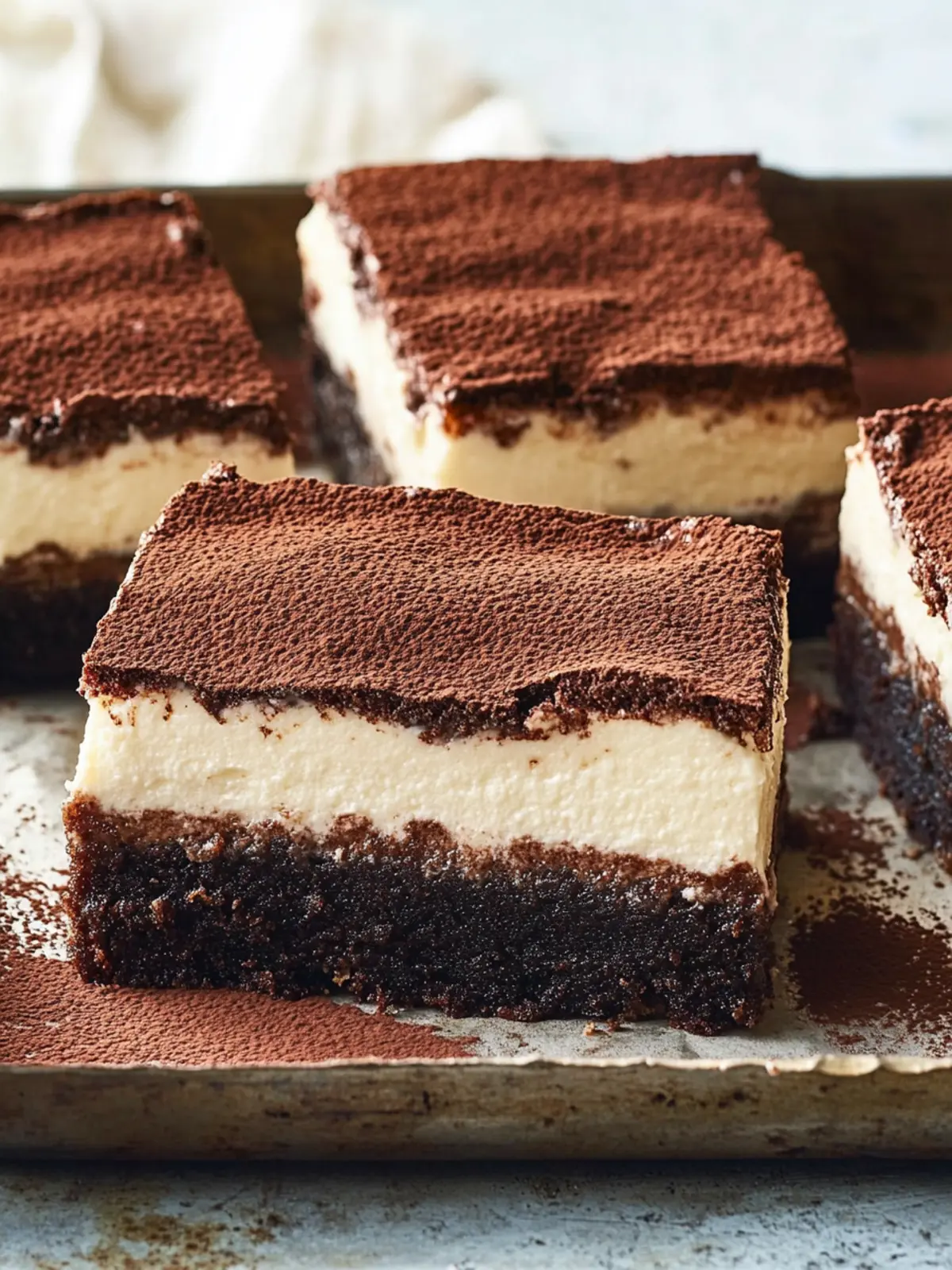Tiramisu Brownies für den ultimativen Zucker-Genuss thuis 4 Tiramisu Brownies