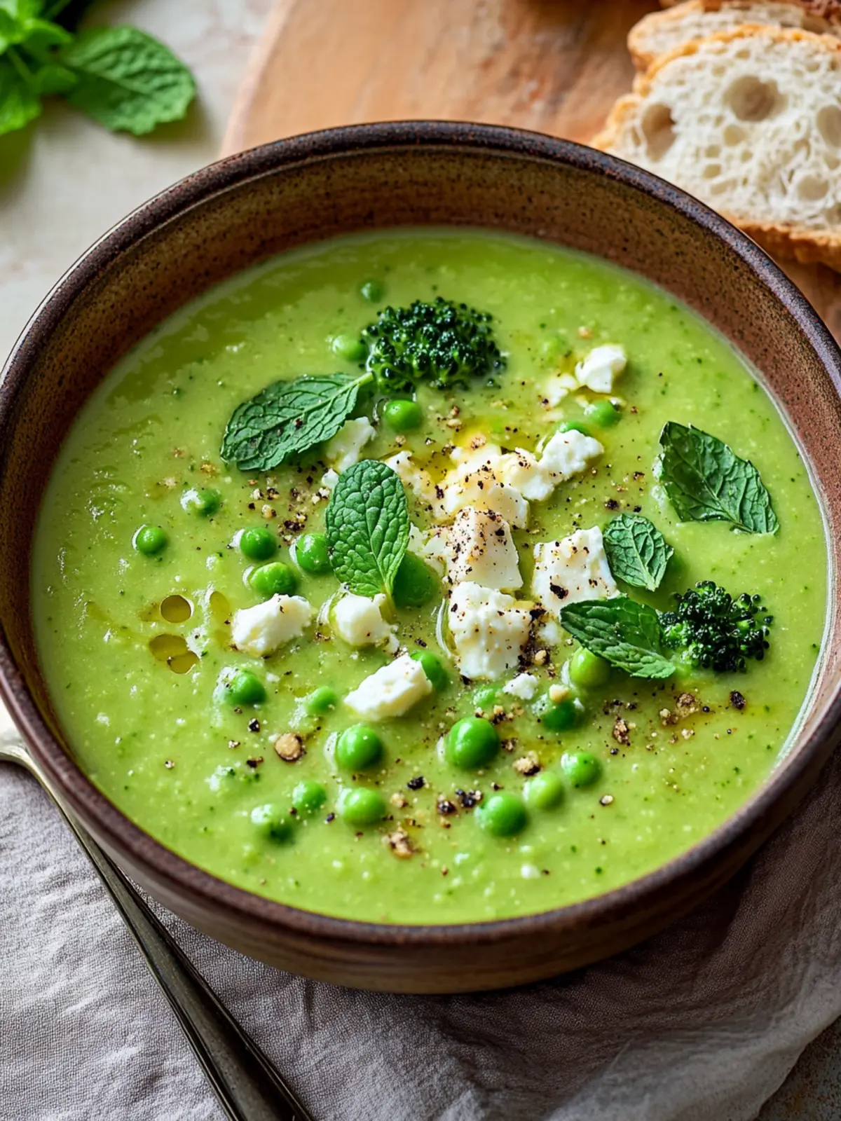 Schnelle Brokkoli-Suppe mit würzigem Käsegenuss 5 schnelle Brokkoli-Suppe
