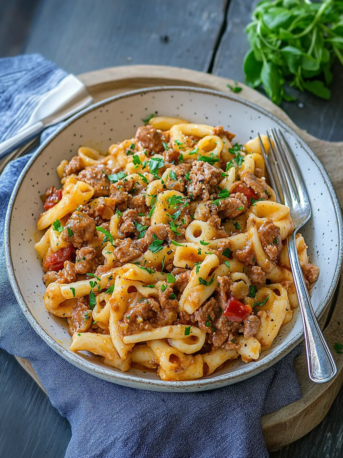 30 Minuten Nudel Hackfleisch Pfanne – lecker und kinderleicht 5 30 Minuten Nudel Hackfleisch Pfanne – einfach & lecker