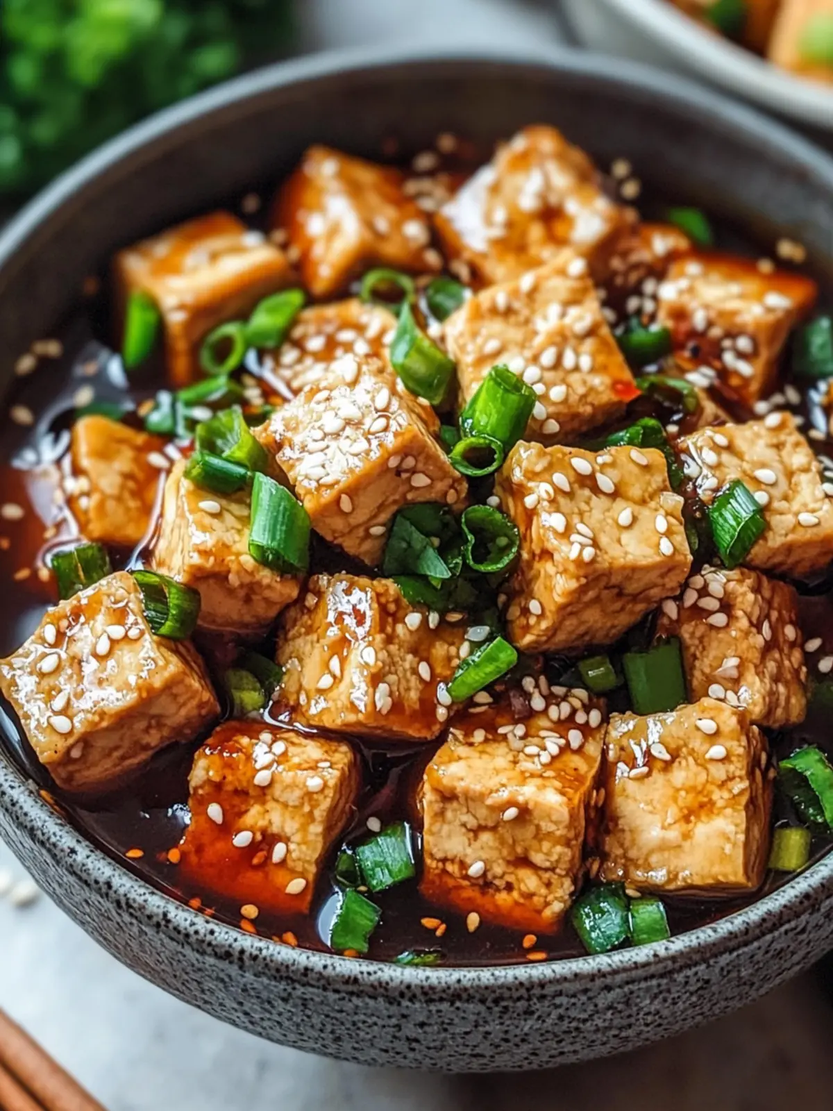 Köstlicher Sesamtofu in 30 Minuten – Ein Veganes Geschmackserlebnis 3 Köstlicher Sesamtofu in 30 Minuten