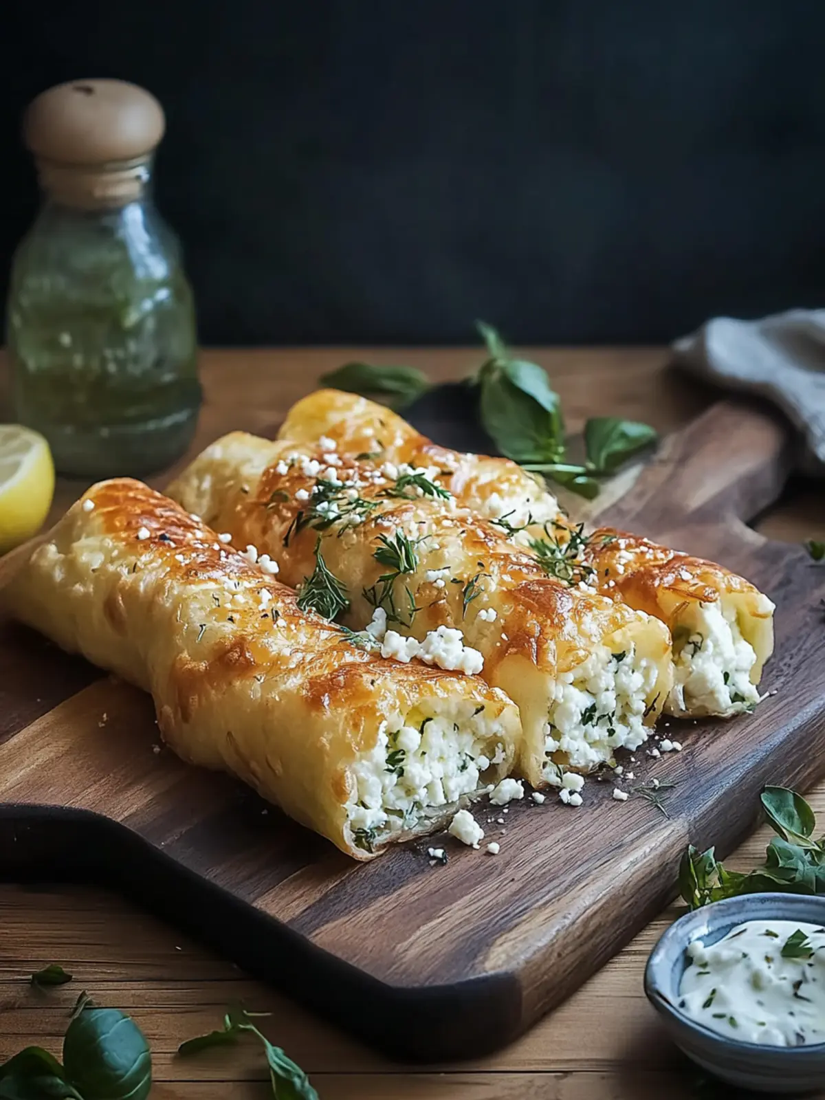 Schnelle Feta-Röllchen für perfekte unvergessliche Partys 2 Schnelle Feta-Röllchen