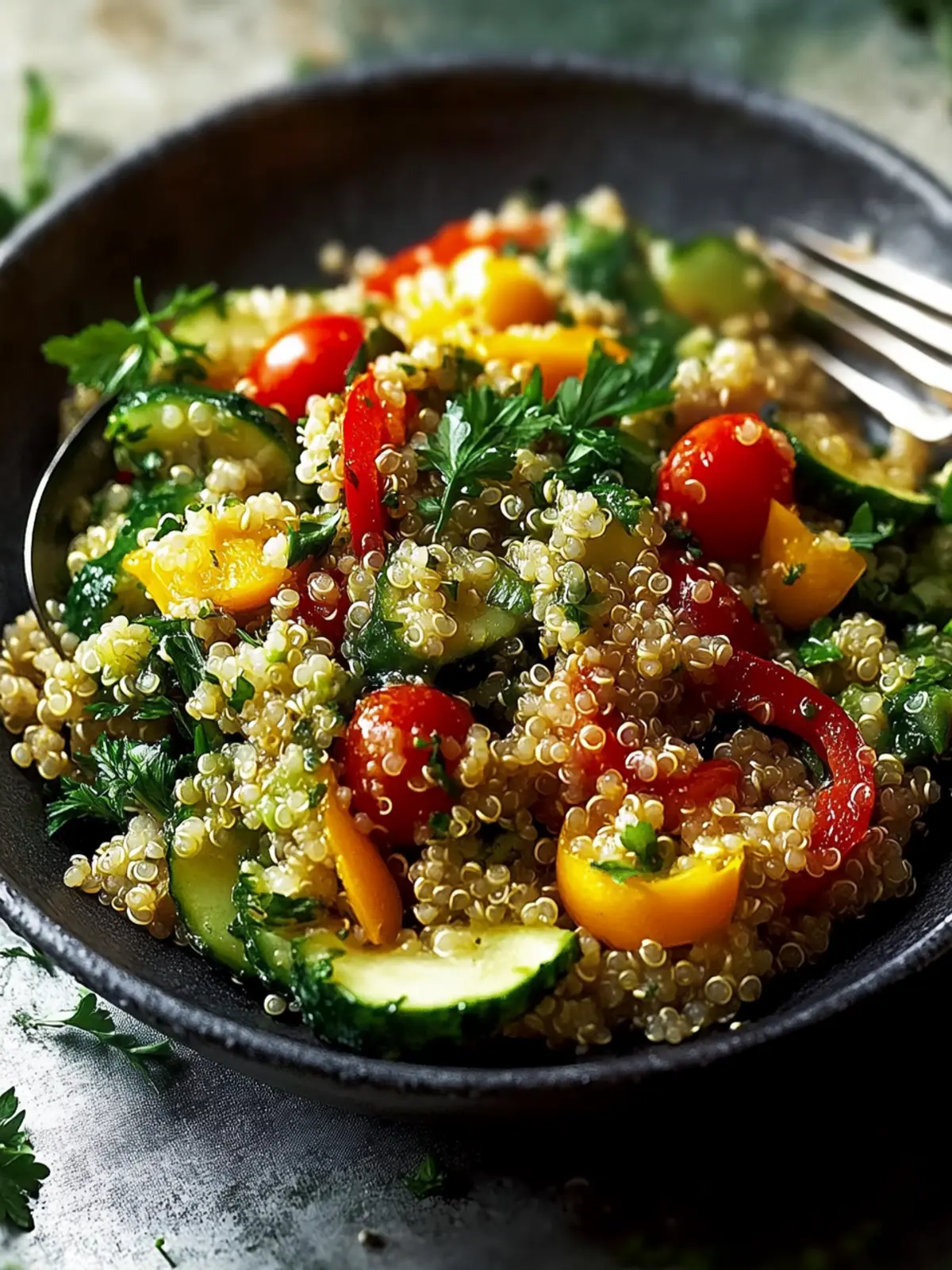 Quinoa Gemüse Pfanne: Gesund, bunt und einfach lecker! 5 Quinoa Gemüse Pfanne