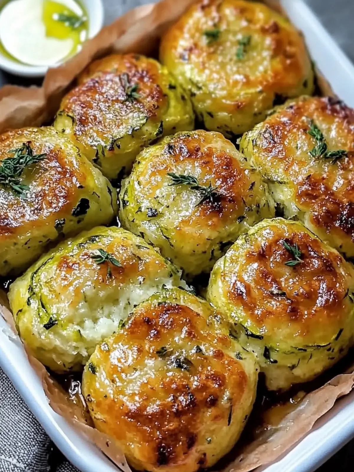 Zucchini-Boulettes im Ofen: Gesund, Knusprig und Lecker 5 Zucchini-Inputte im Ofen
