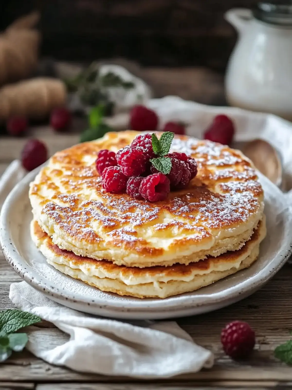 Flauschige Quark-Pfannkuchen: Proteinpower zum Frühstück 3 Flauschige Quark-Pfannkuchen