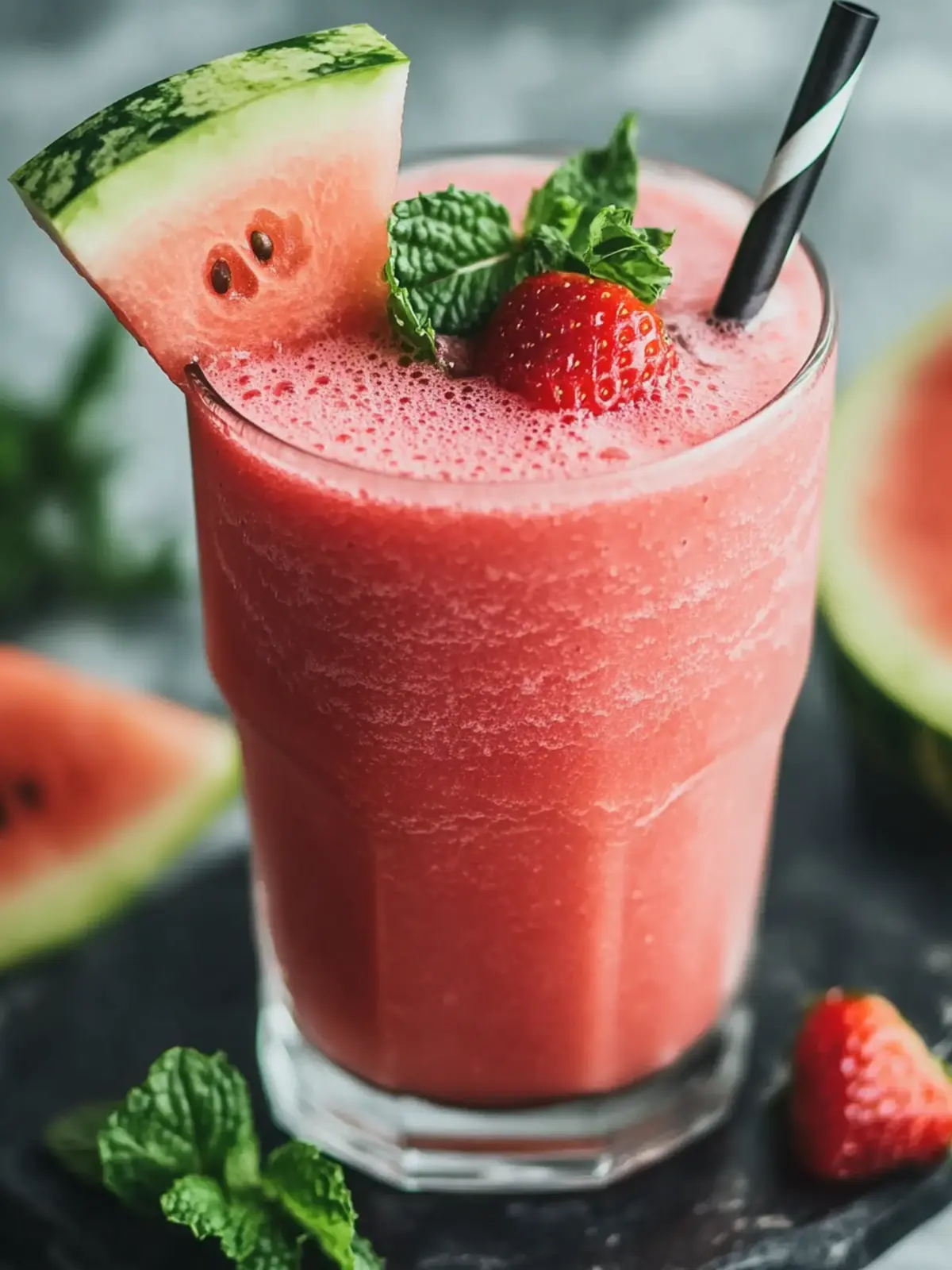 Wassermelonen Smoothie – Erfrischender Genuss für heiße Tage 2 Wassermelonen Smoothie – Erfrischender