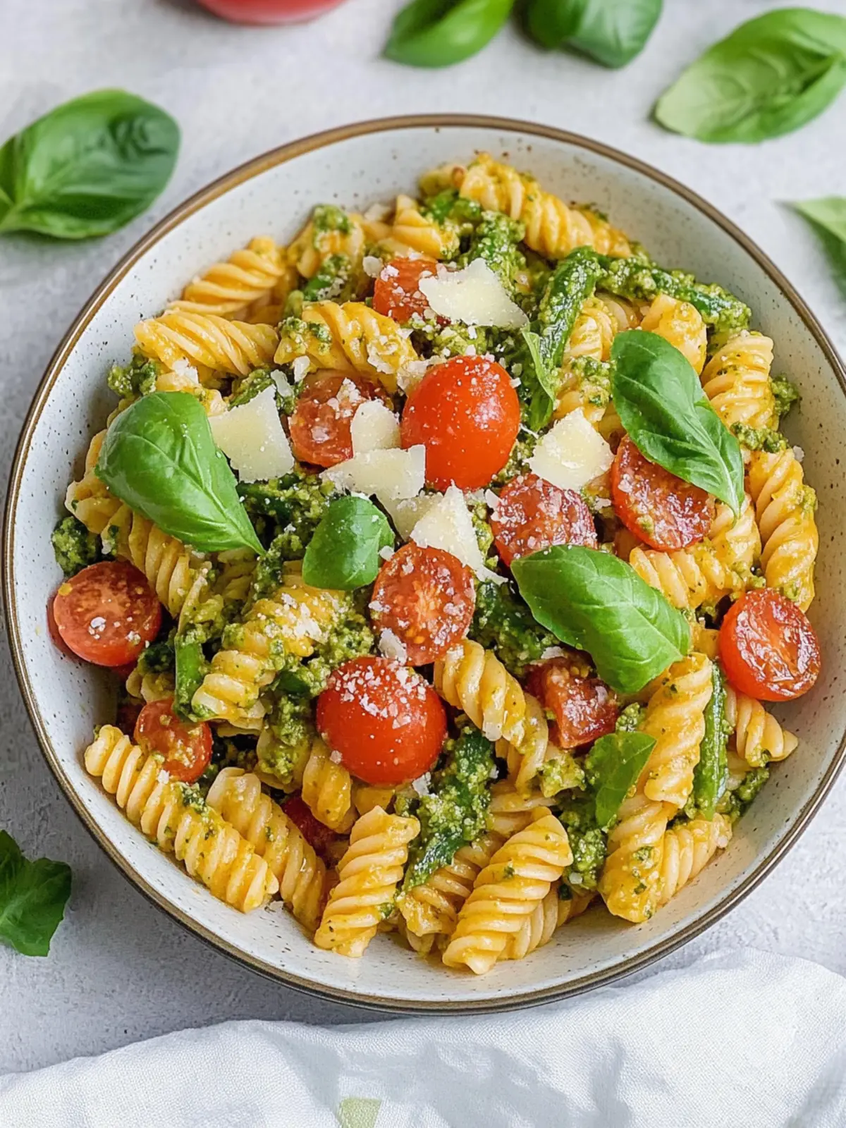 Nudelsalat mit rotem Pesto – Ein schnelles Sommerhighlight 3 Nudelsalat mit rotem Pesto