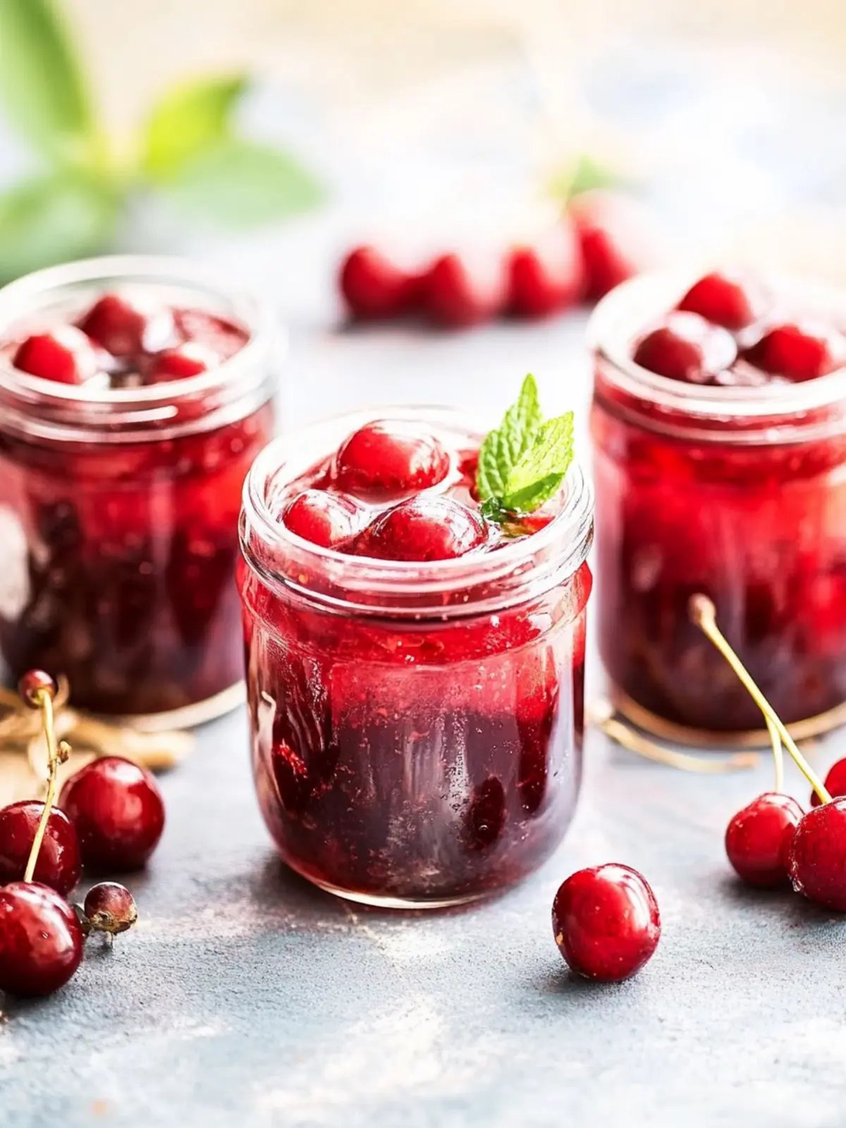 Omas fruchtige Kirschmarmelade – Zuckerfrei & unwiderstehlich 5 Omas fruchtige Kirschmarmelade