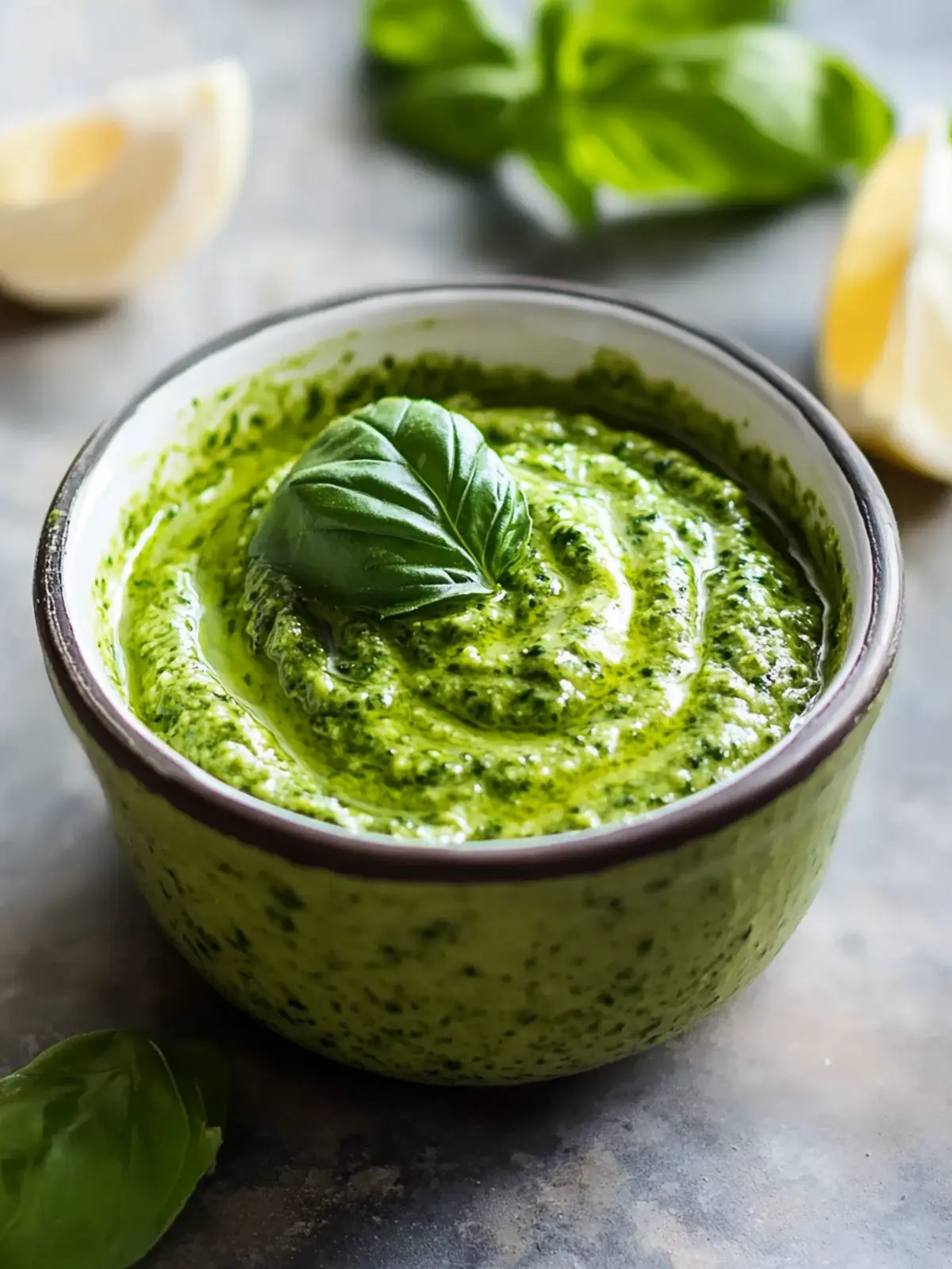 Leckeres Basilikum Pesto Aioli Rezept für jeden Anlass 2 Leckeres Basilikum Pesto Aioli Rezept