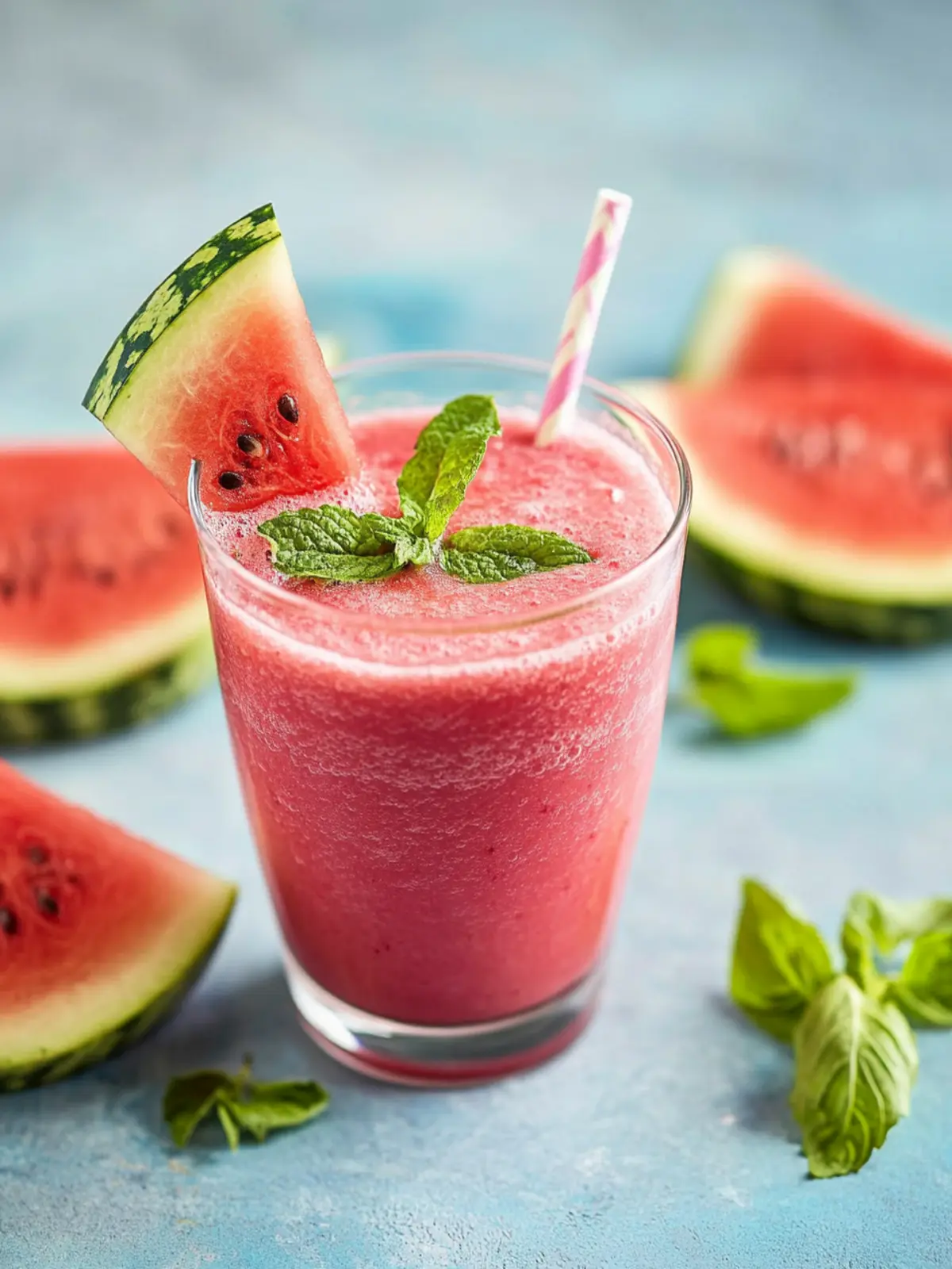 Erfrischender Melonen-Smoothie für heiße Sommertage 3 Melonen-Smoothie