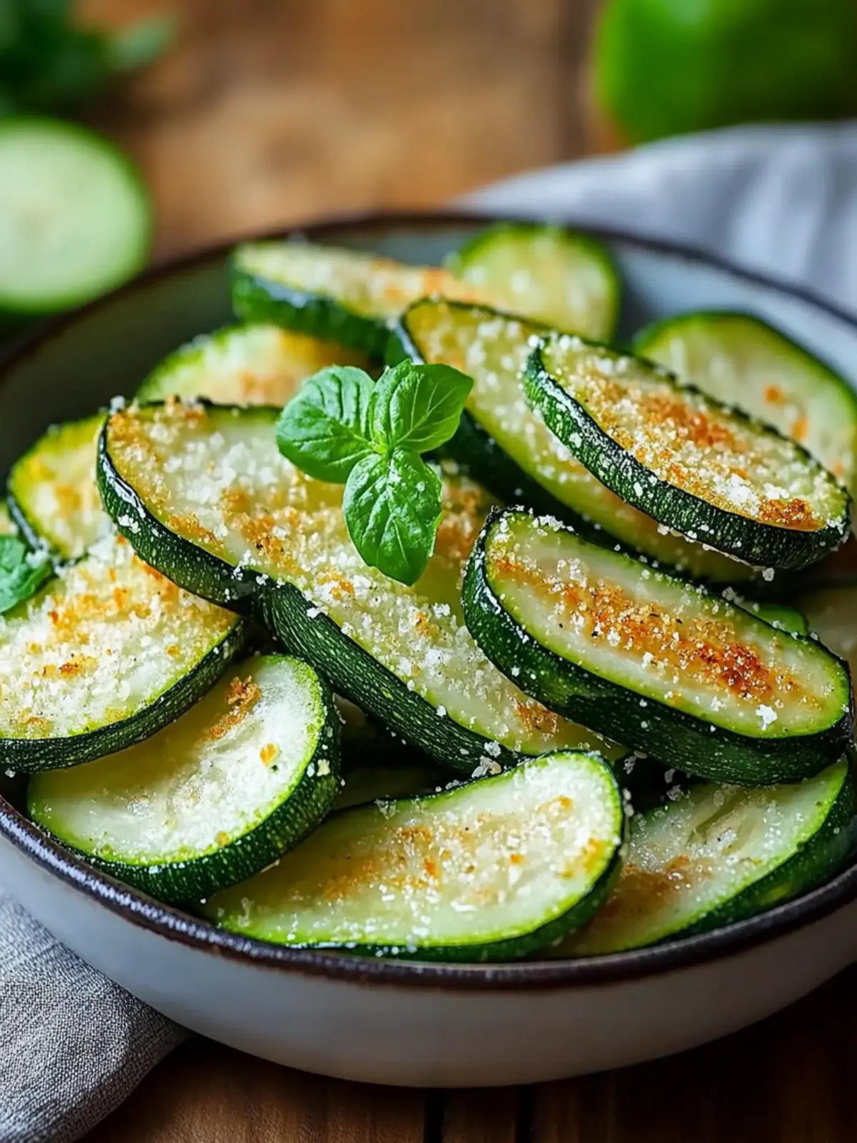 Knusprige Zucchini-Bisse: Der gesunde Snack für jede Party 5 Knusprige Zucchini-Bisse