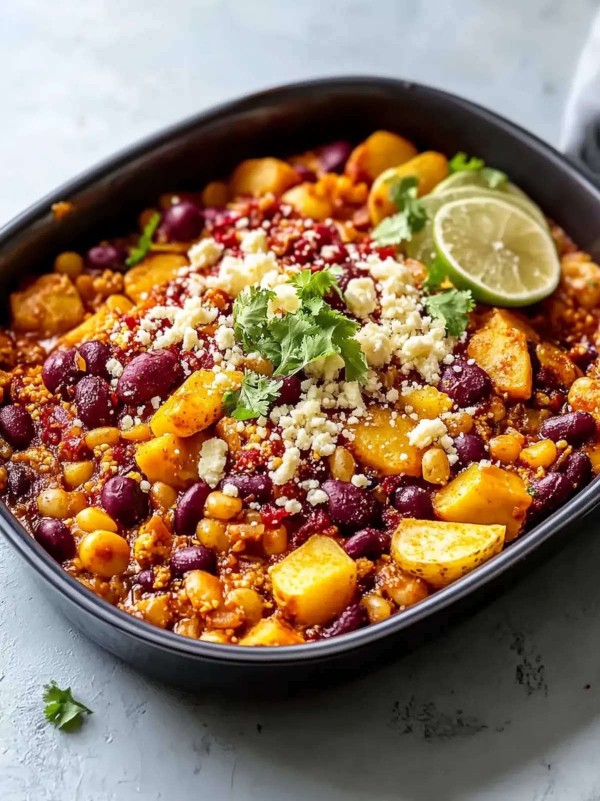 Mexikanischer Kartoffel-Fleisch-Auflauf für echte Genießer 5 Potato-Meat-Casserole in Mexican Style