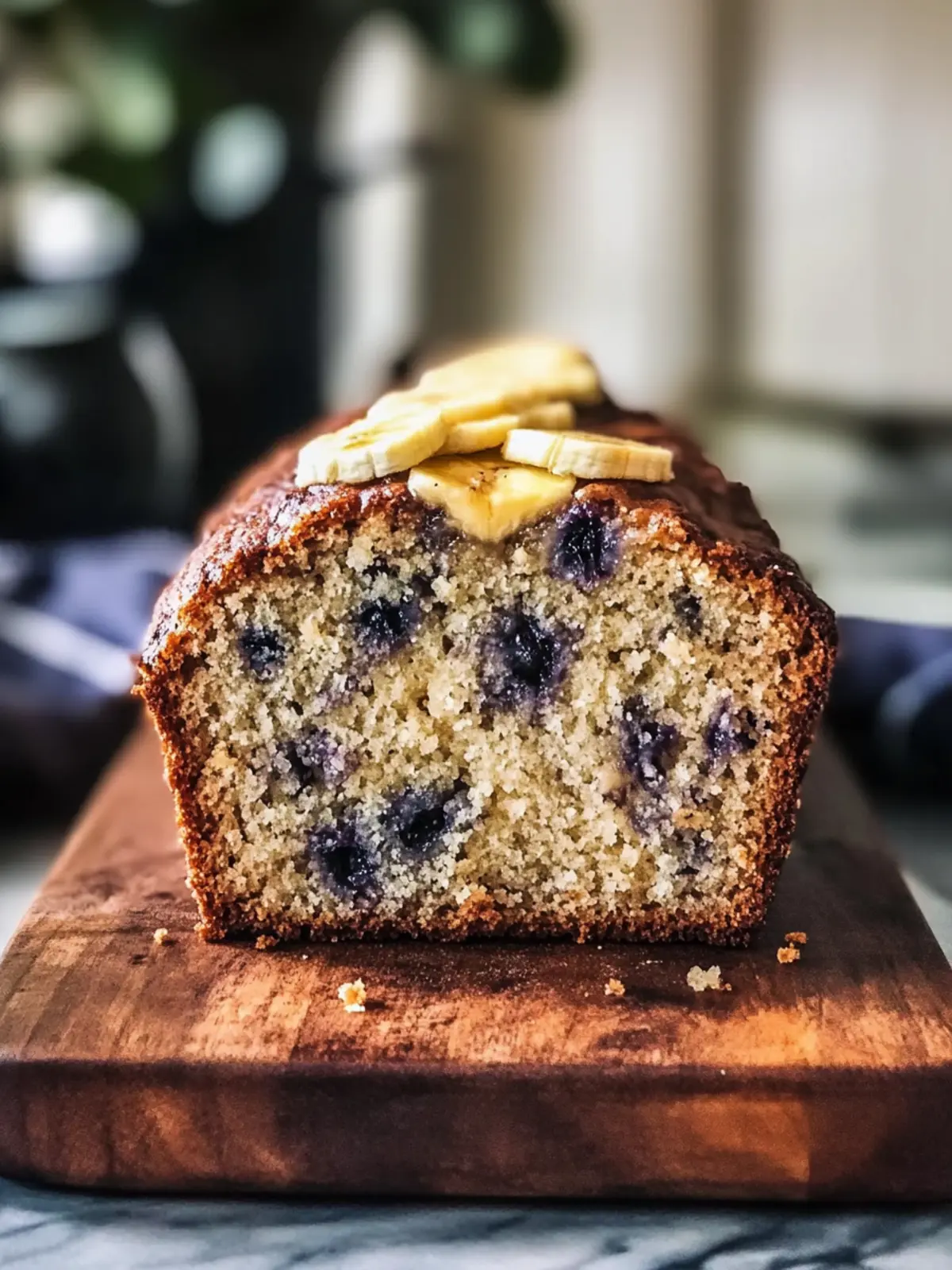 Saftiges Blaubeer-Bananenbrot – Gesund & einfach zubereitet 2 Blaubeer-Bananenbrot