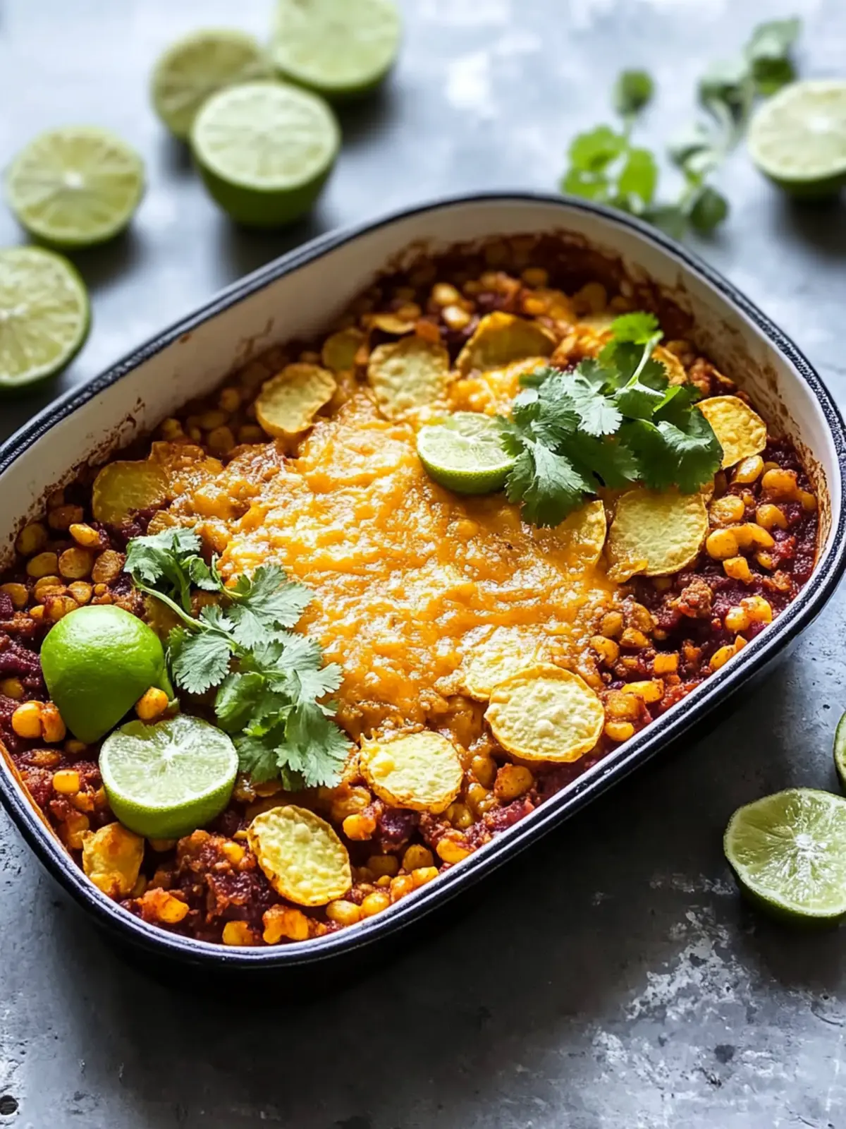 Mexikanischer Kartoffel-Fleisch-Auflauf für echte Genießer 2 Potato-Meat-Casserole in Mexican Style