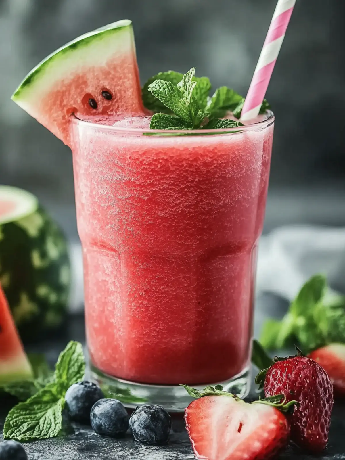 Wassermelonen Smoothie – Erfrischender Genuss für heiße Tage 5 Wassermelonen Smoothie – Erfrischender