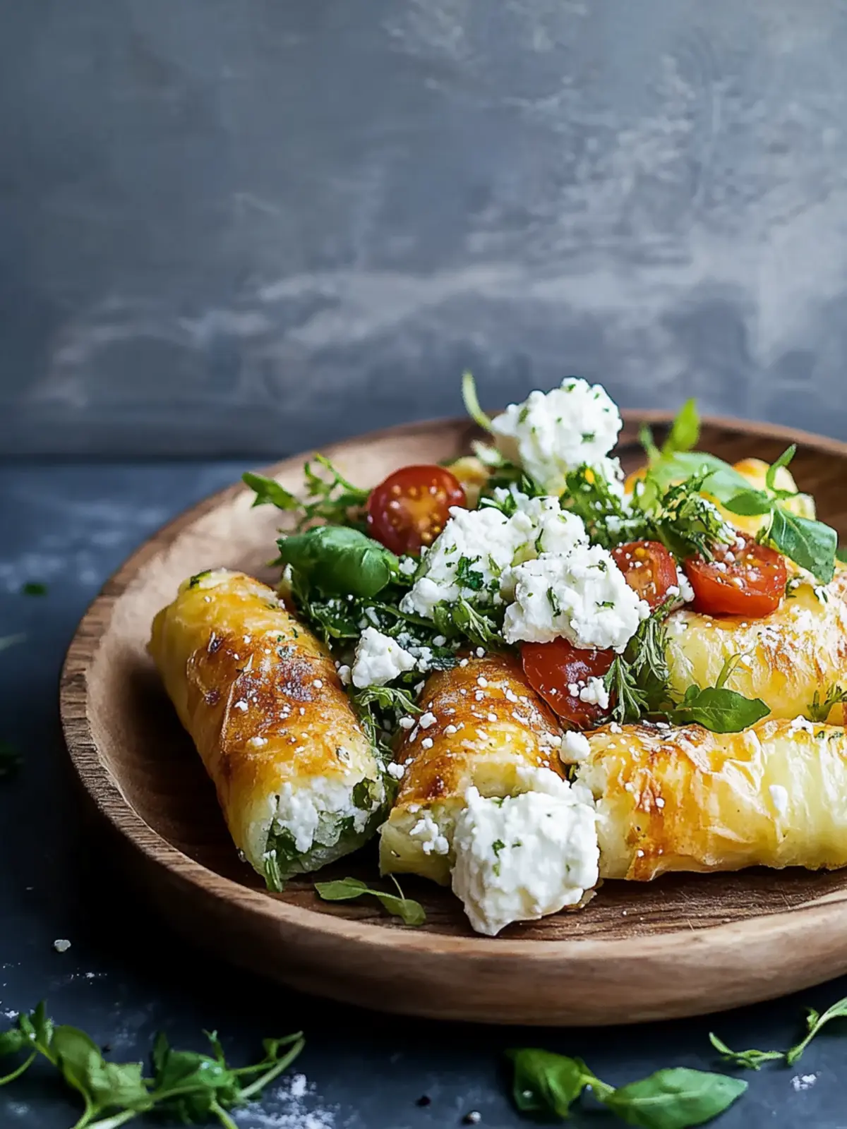 Schnelle Feta-Röllchen für perfekte unvergessliche Partys 4 Schnelle Feta-Röllchen