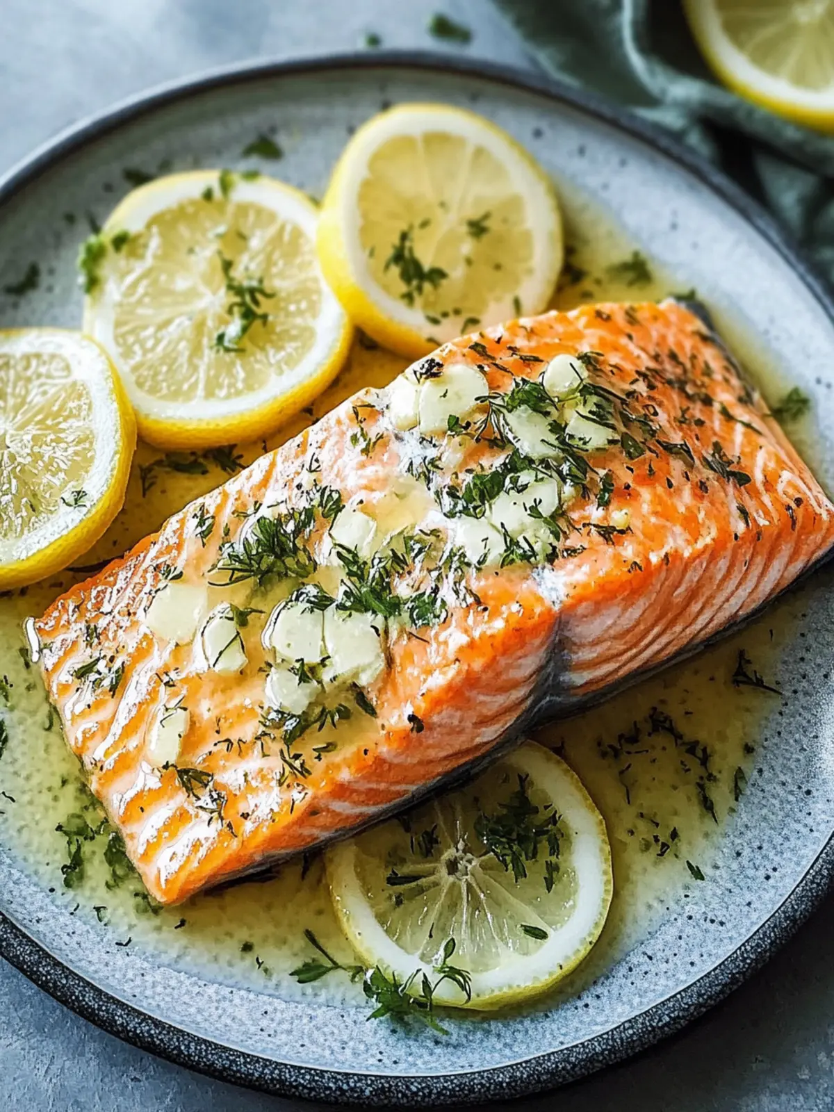 Knoblauchbutter-Lachs: Gesunder Genuss in nur 30 Minuten 3 Knoblauchbutter-Lachs