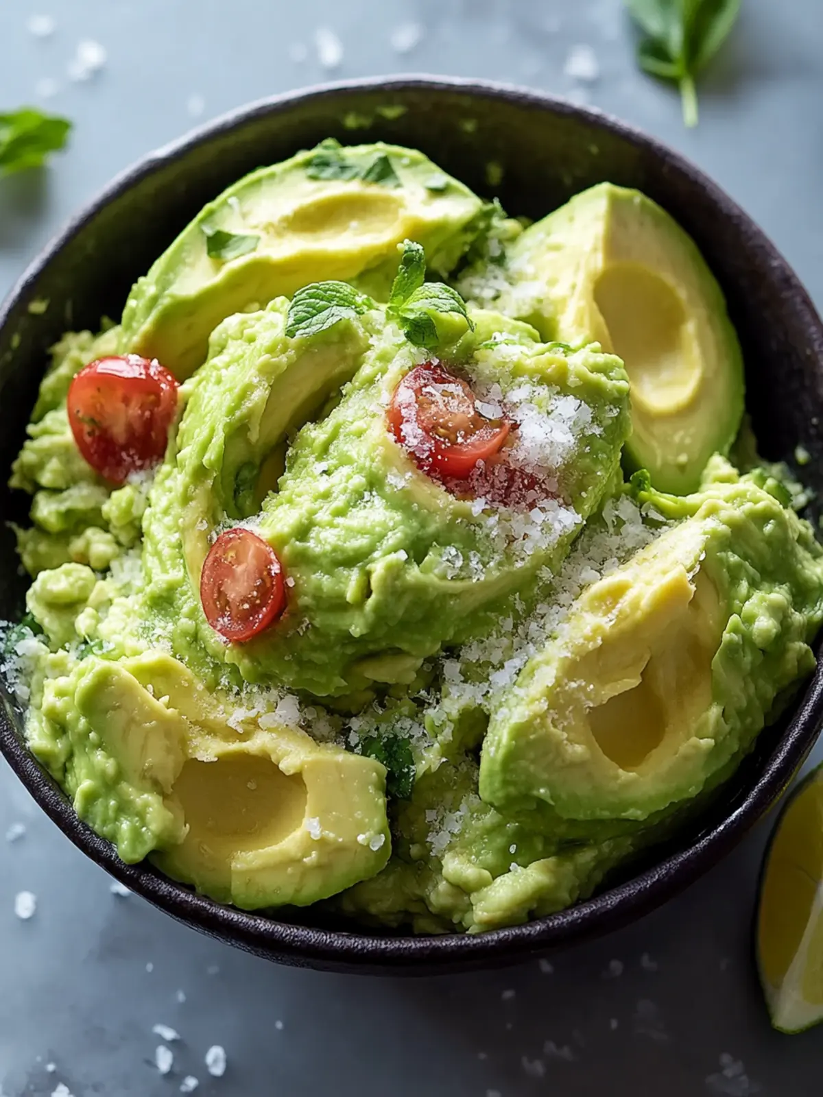 Cremige Avocado-Delikatesse: Perfekte Guacamole für jedes Fest 5 Cremige Avocado-Delikatesse