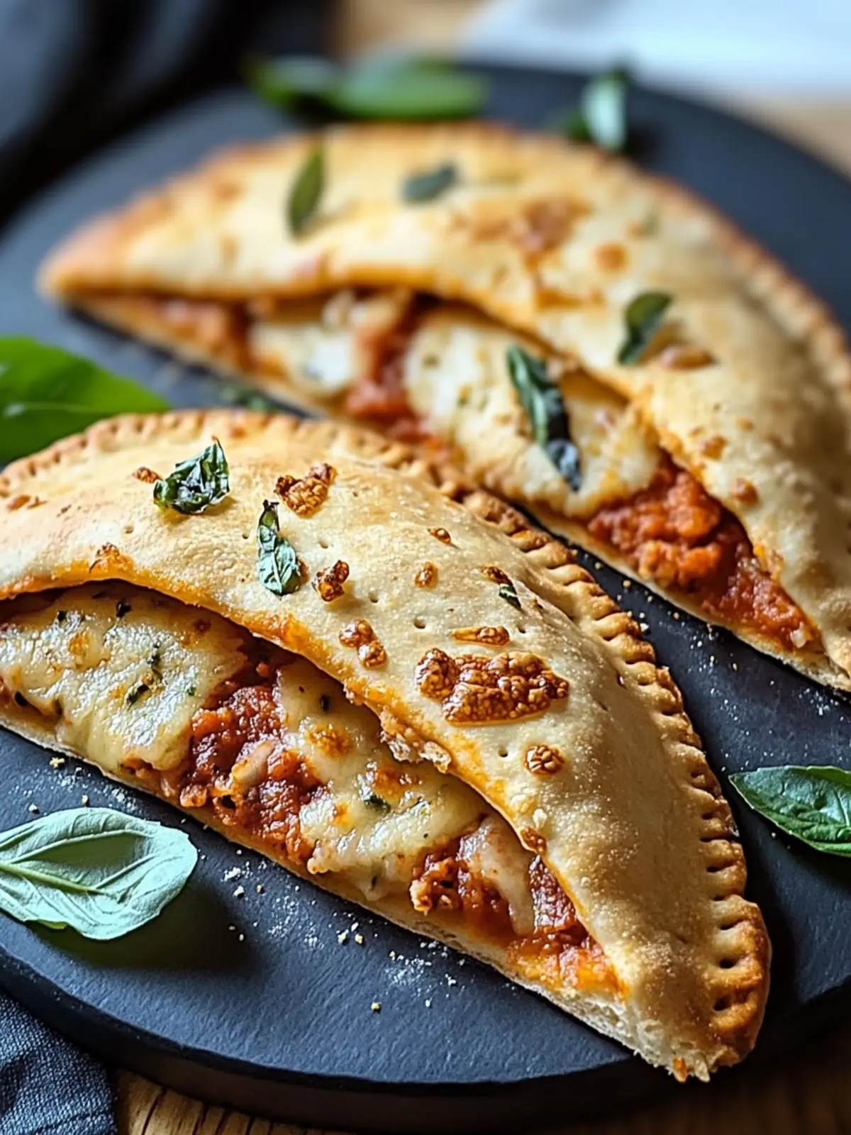 Knusprige Calzone aus der Heißluftfritteuse für schnelle Freude 5 Knusprige Calzone aus der Heißluftfritteuse
