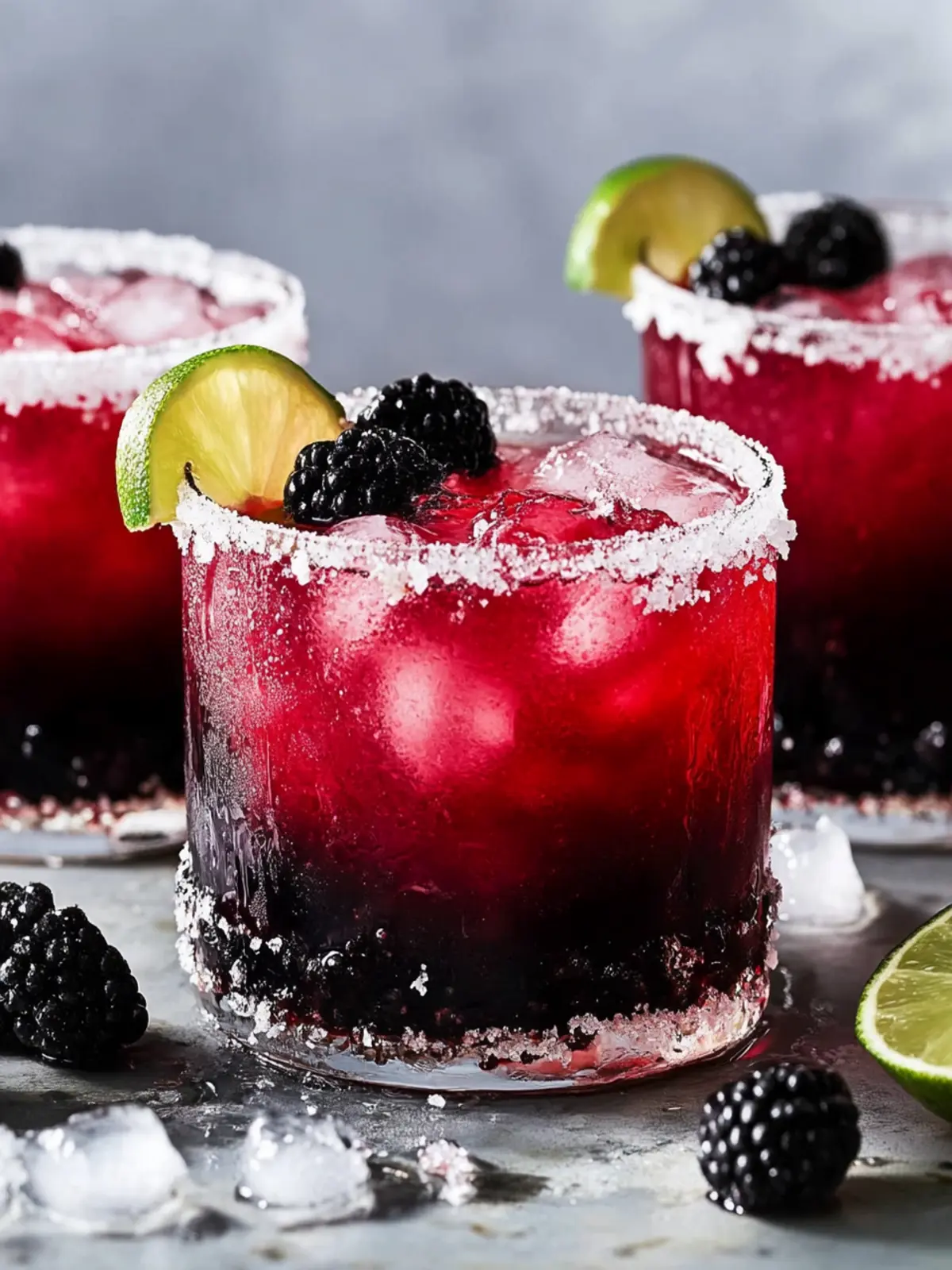 Erfrischende Brombeer Margarita: Der Sommerdrink für Genießer 2 Brombeer Margarita