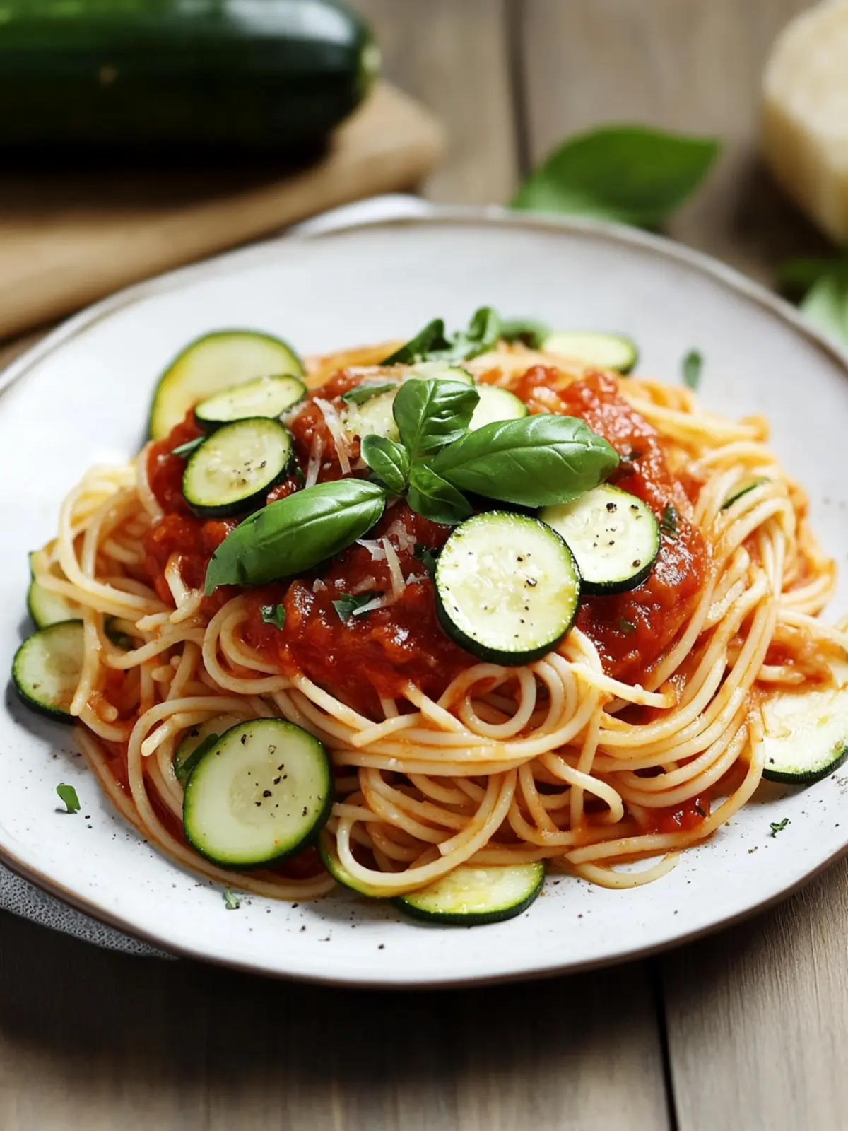 Zucchini-Nudeln