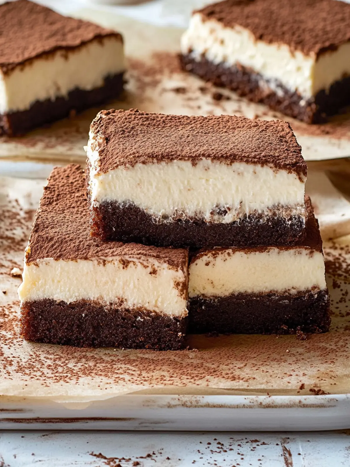 Tiramisu Brownies für den ultimativen Zucker-Genuss thuis 3 Tiramisu Brownies