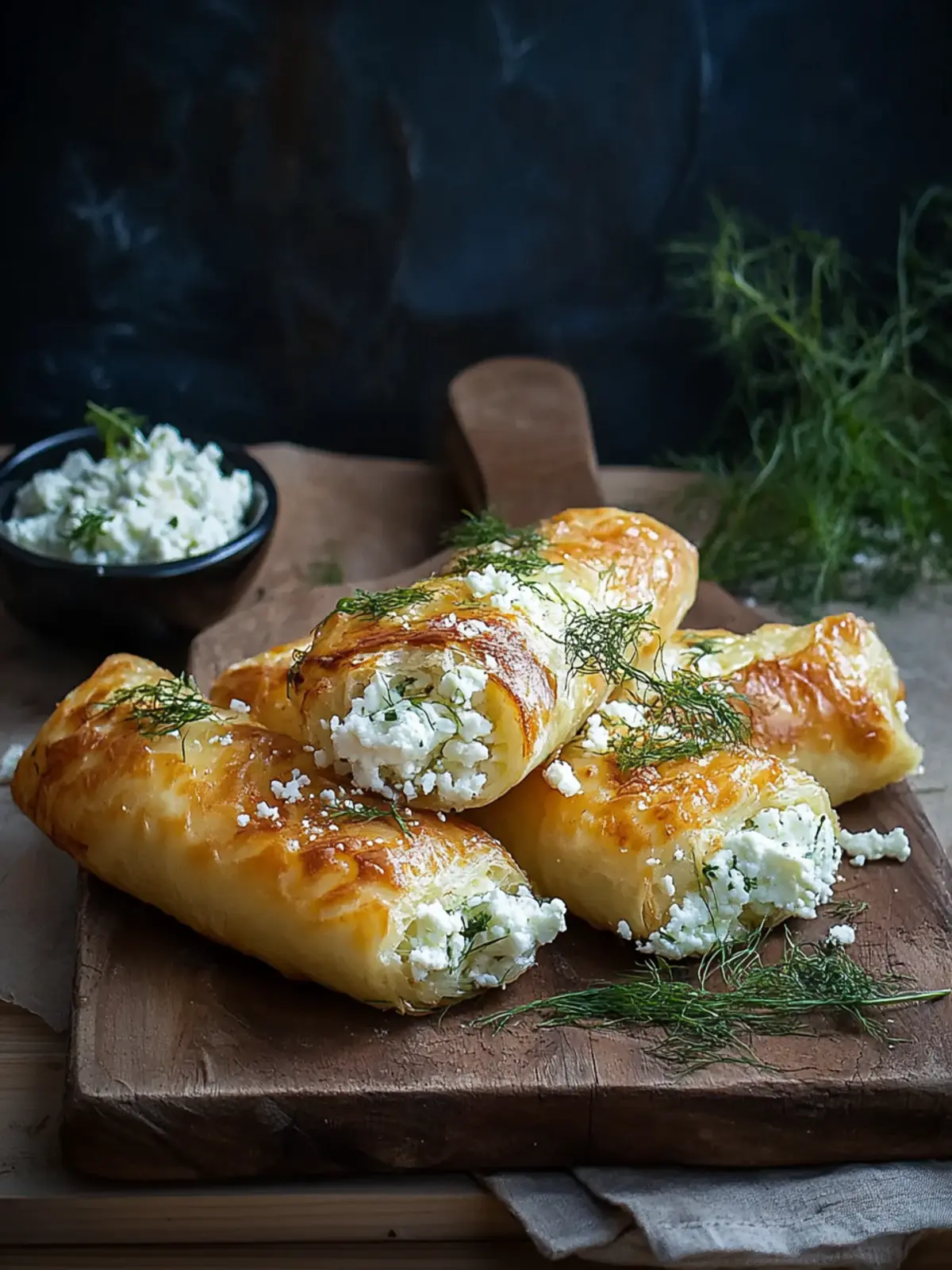 Schnelle Feta-Röllchen für perfekte unvergessliche Partys 3 Schnelle Feta-Röllchen