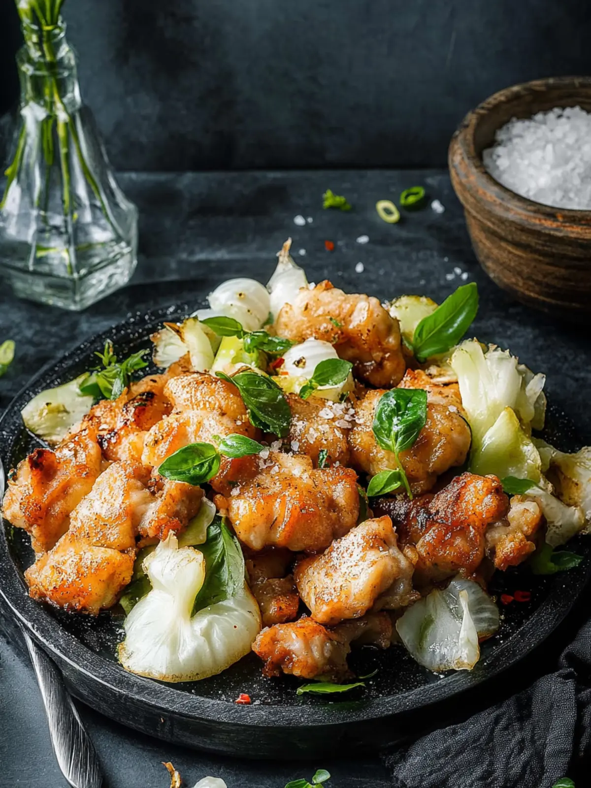Knusprige Airfryer Salz und Pfeffer Hähnchen für jede Gelegenheit 3 Airfryer Salz und Pfeffer Hähnchen