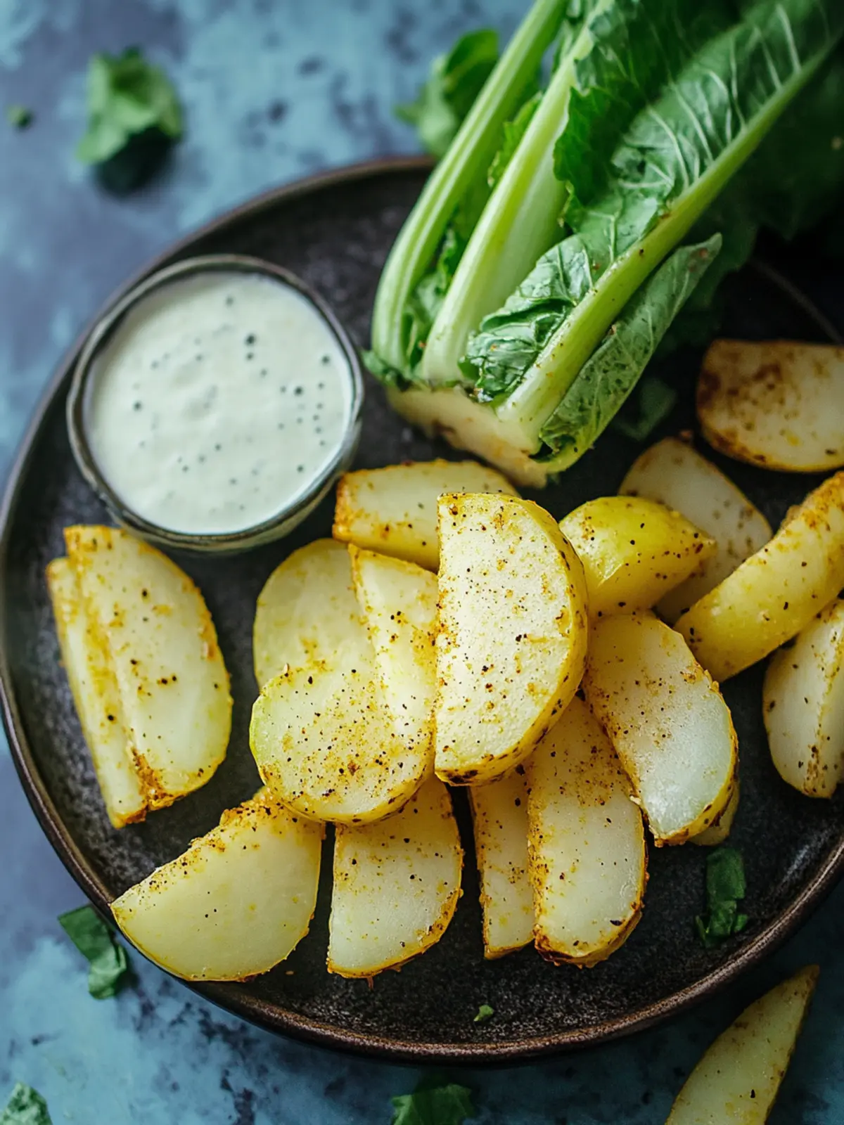Crispy Kohlrabi-Pommes für den perfekten Snackgenuss 3 Kohlrabi-Pommes