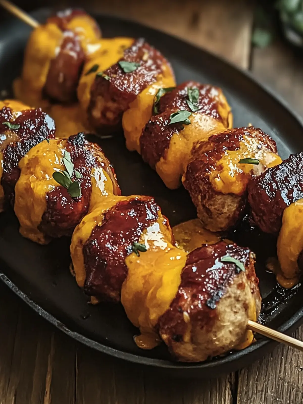 Cheddar-gefüllte BBQ Bacon Bombs für das perfekte Party-Fest 4 Cheddar-gefüllte BBQ Bacon Bombs