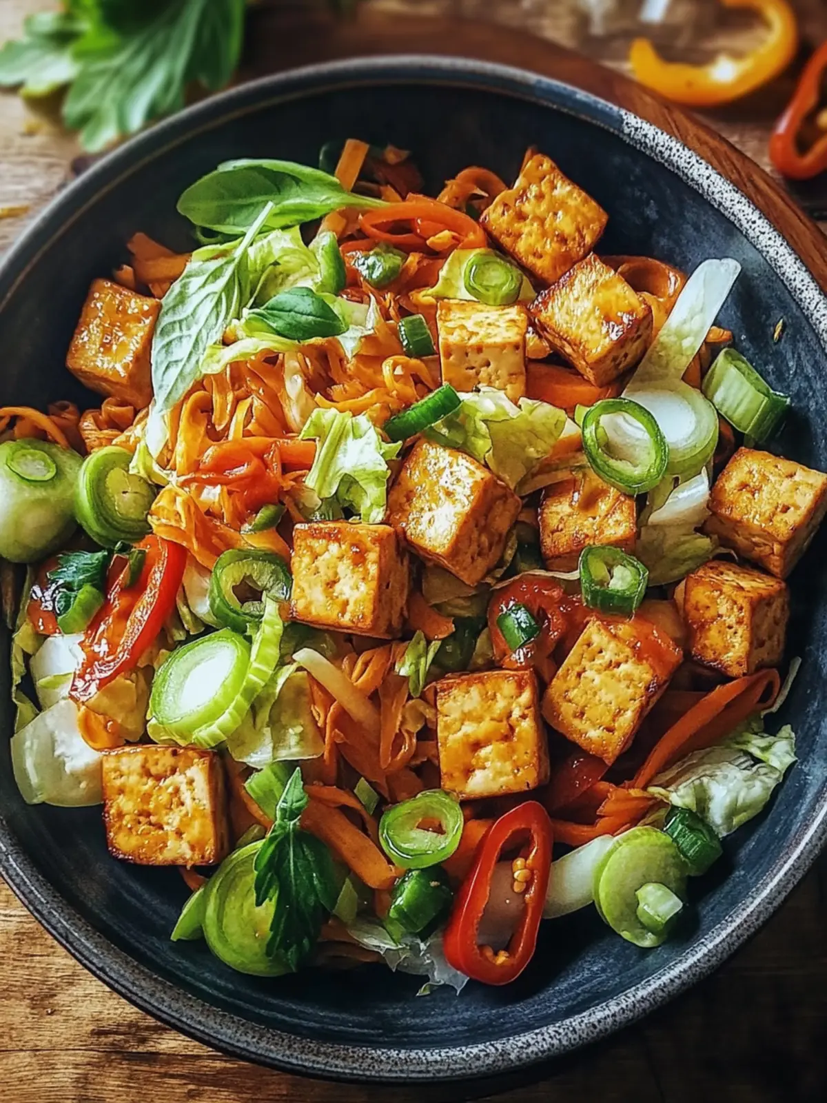 Tofu Kohlgemüse Pfanne: Blitzschnell zur gesunden Freude 2 Tofu Kohlgemüse Pfanne