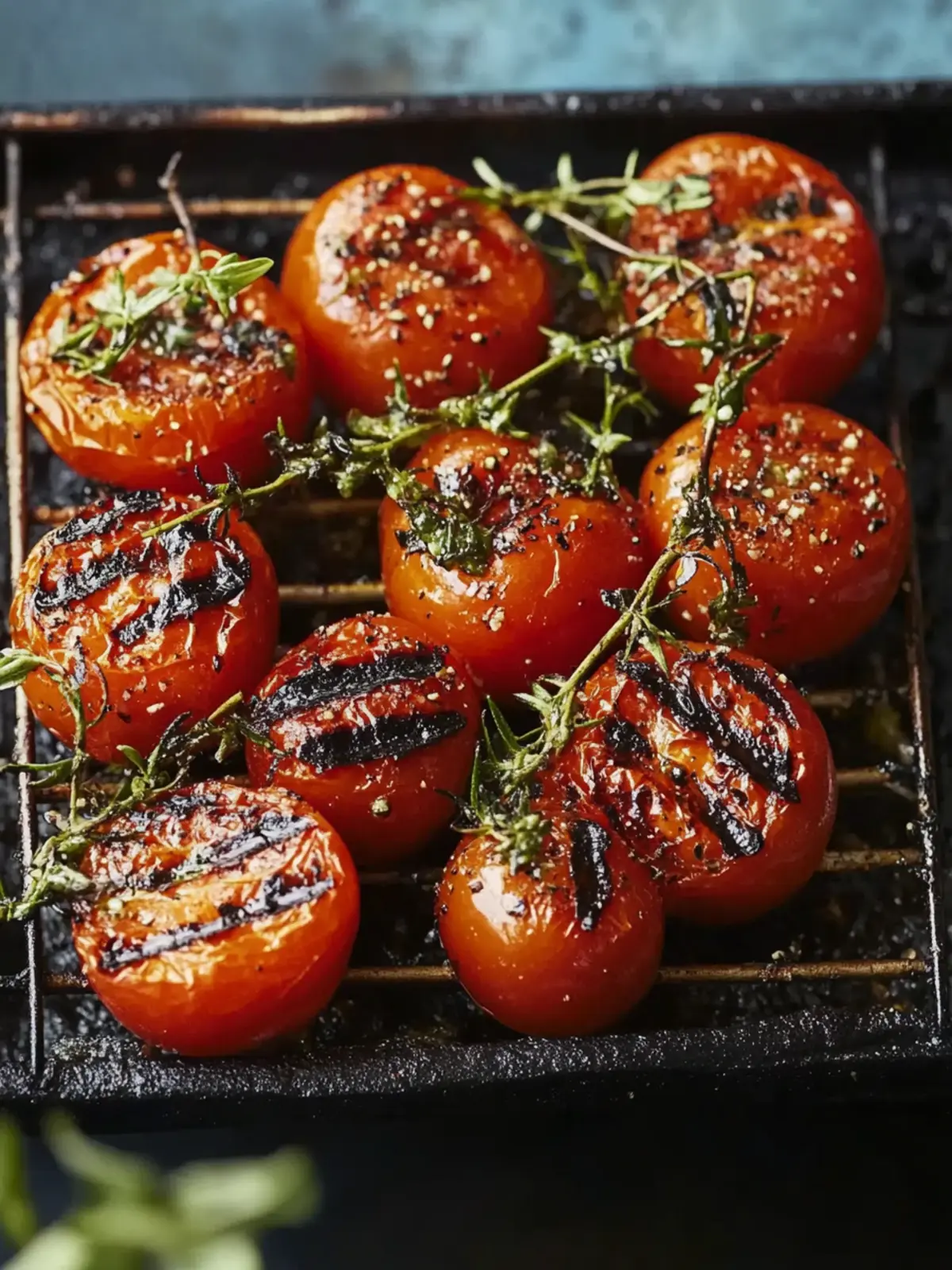 Gegrillte Kräutertomaten – Der gesunde Hit für deinen Grillabend 5 Gegrillte Kräutertomaten