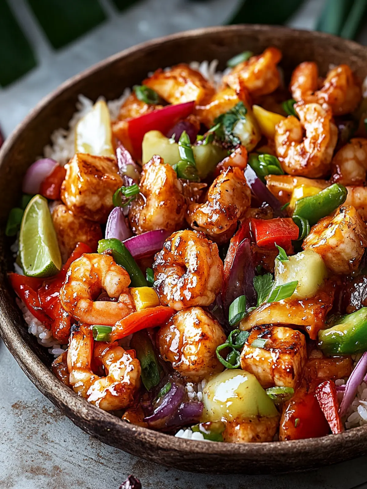 Hawaiian Hähnchen Blechpfanne: Süß, herzhaft und einfach lecker 2 Hawaiian Hähnchen Blechpfanne